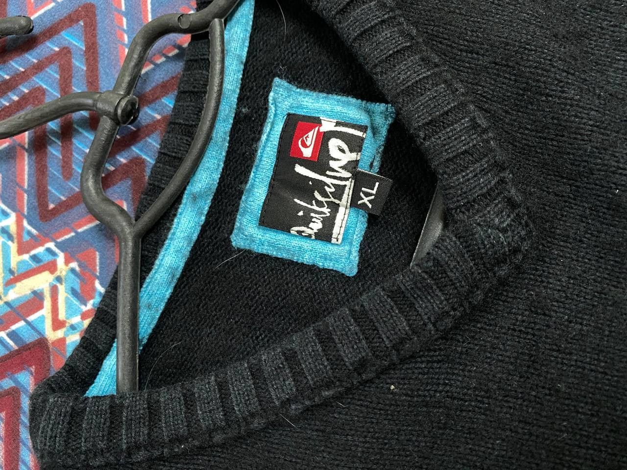 Quiksilver × Vintage Vintage 90's Quiksilver Logo Sweater Jumpe Size XL / US 12-14 / IT 48-50 - 2 Thumbnail