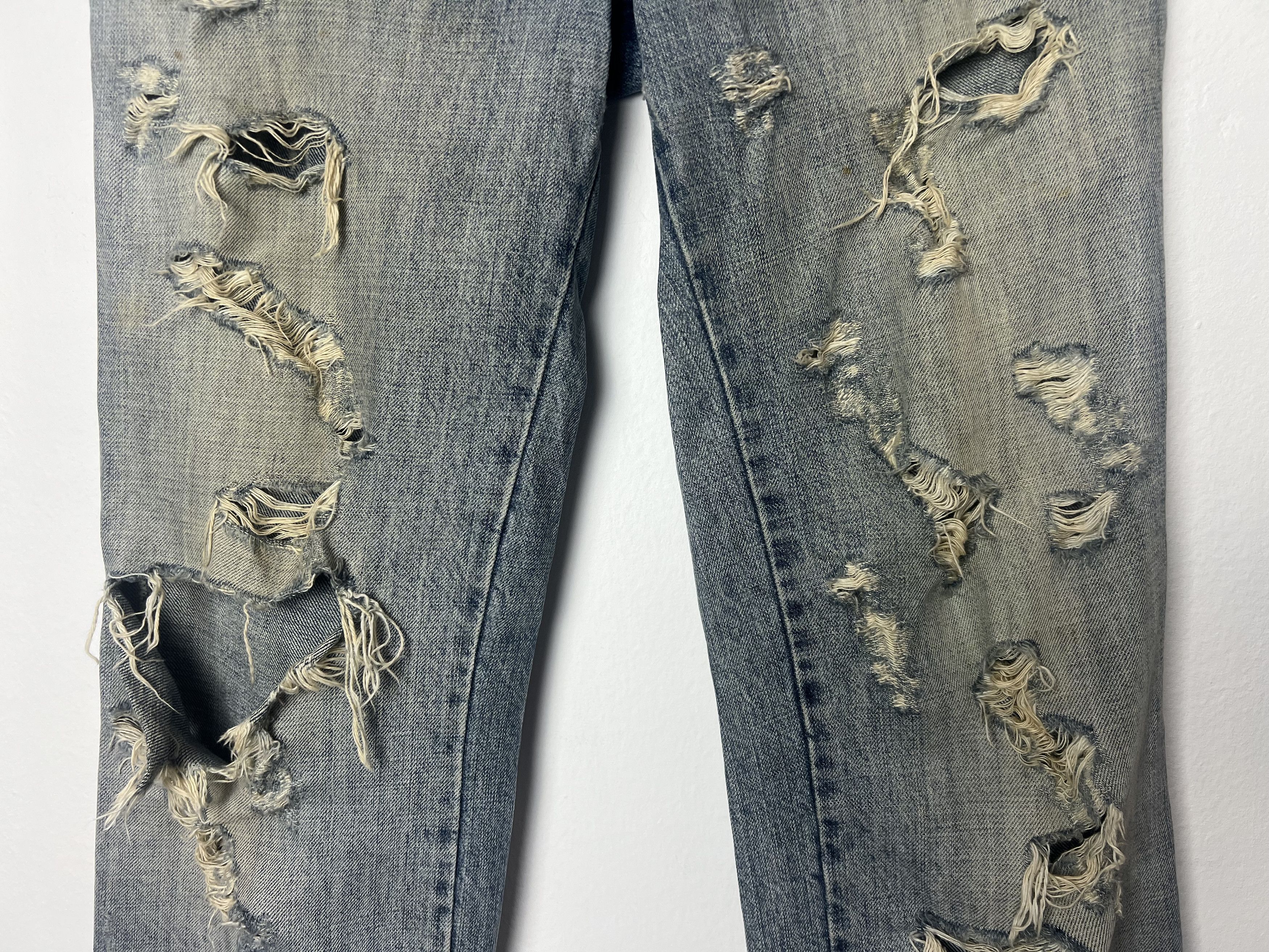 Dolce & Gabbana Dolce & Gabbana SS2006 Distressed Denim Jeans Size US 32 / EU 48 - 4 Thumbnail