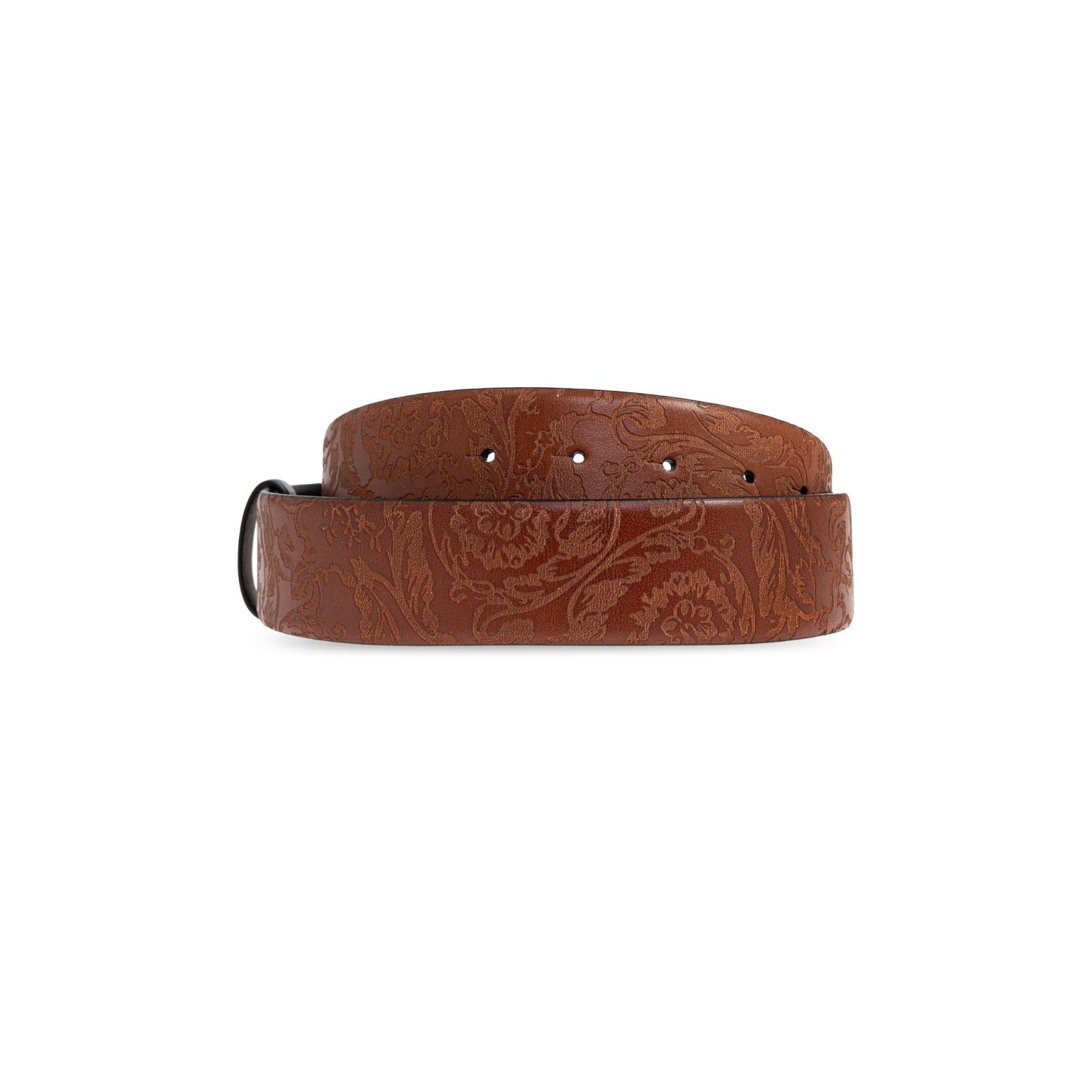 Versace VERSACE Brown Double-Sided Belt New & Authentic (Men's size: Size ONE SIZE - 2 Thumbnail