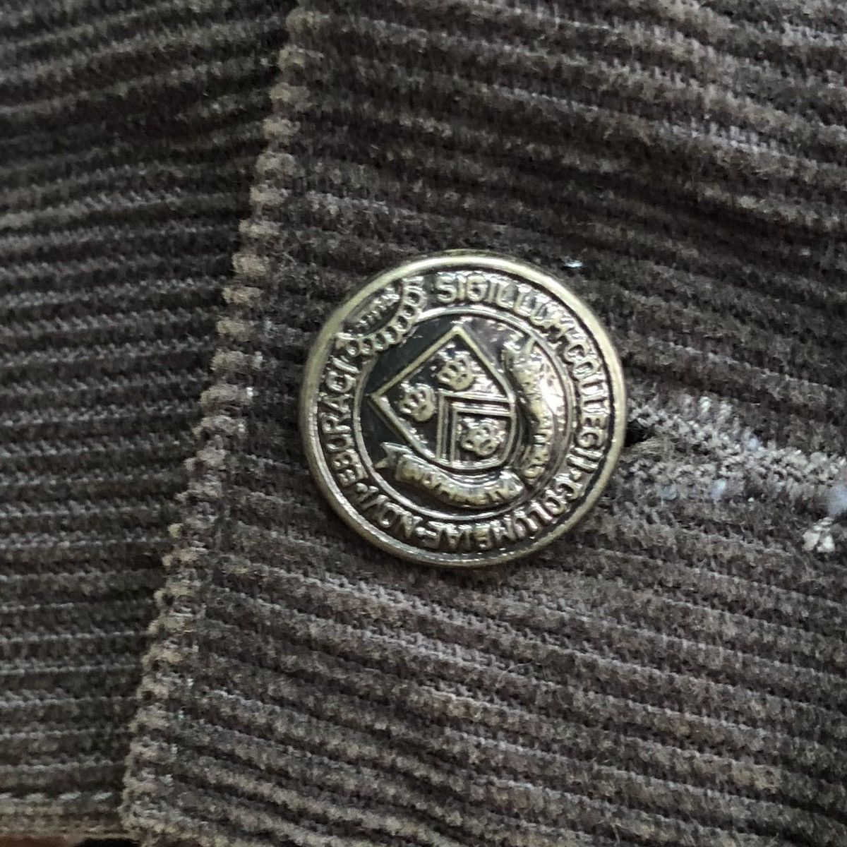 Vintage PHERROW 13W-PEJ Fellows Corduroy Burgundy Snap Button Jacket Size US M / EU 48-50 / 2 - 18 Thumbnail