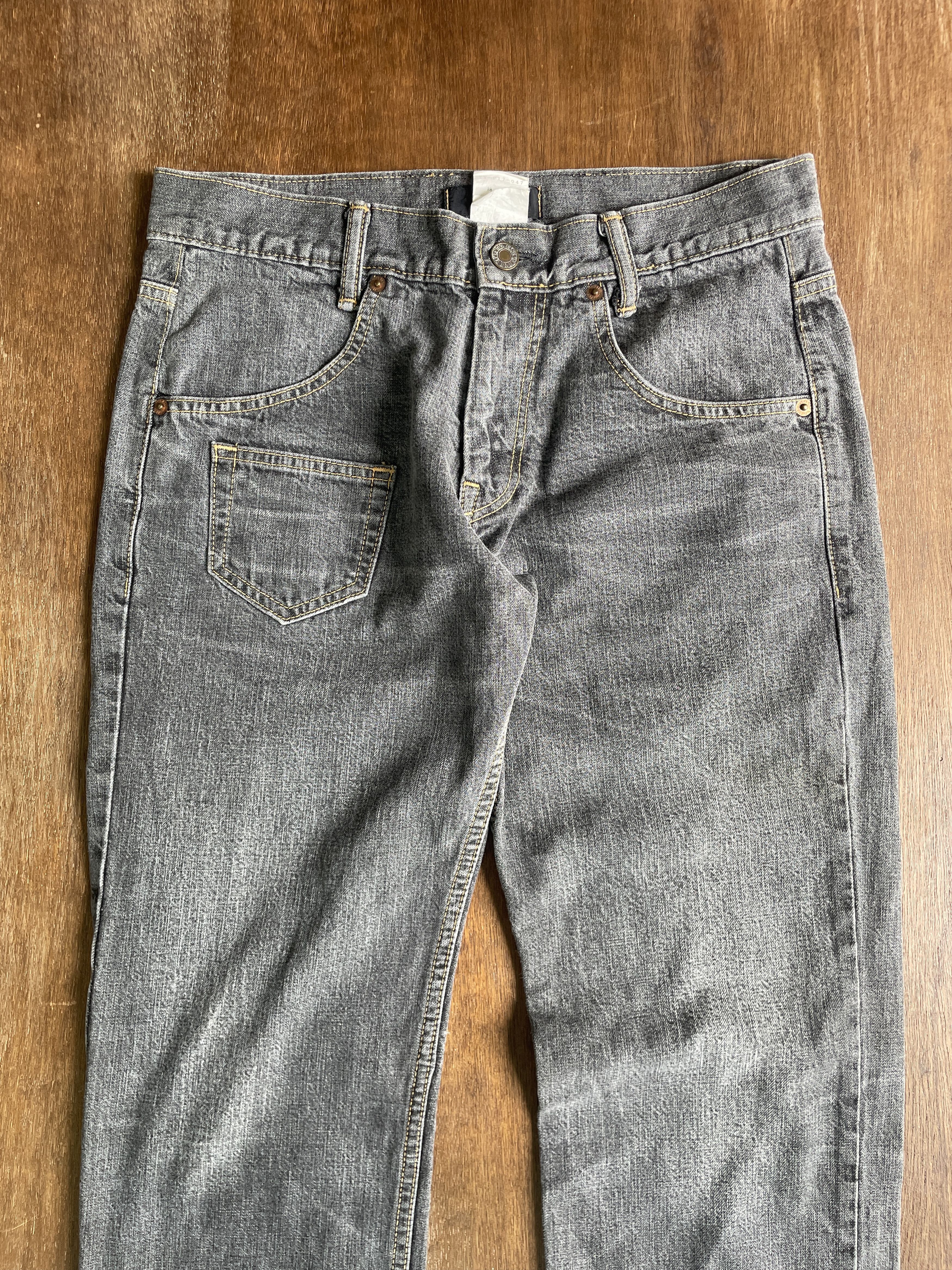 Yohji Yamamoto Y's Yohji Yamamoto Gray Denim Size US 30 / EU 46 - 2 Thumbnail