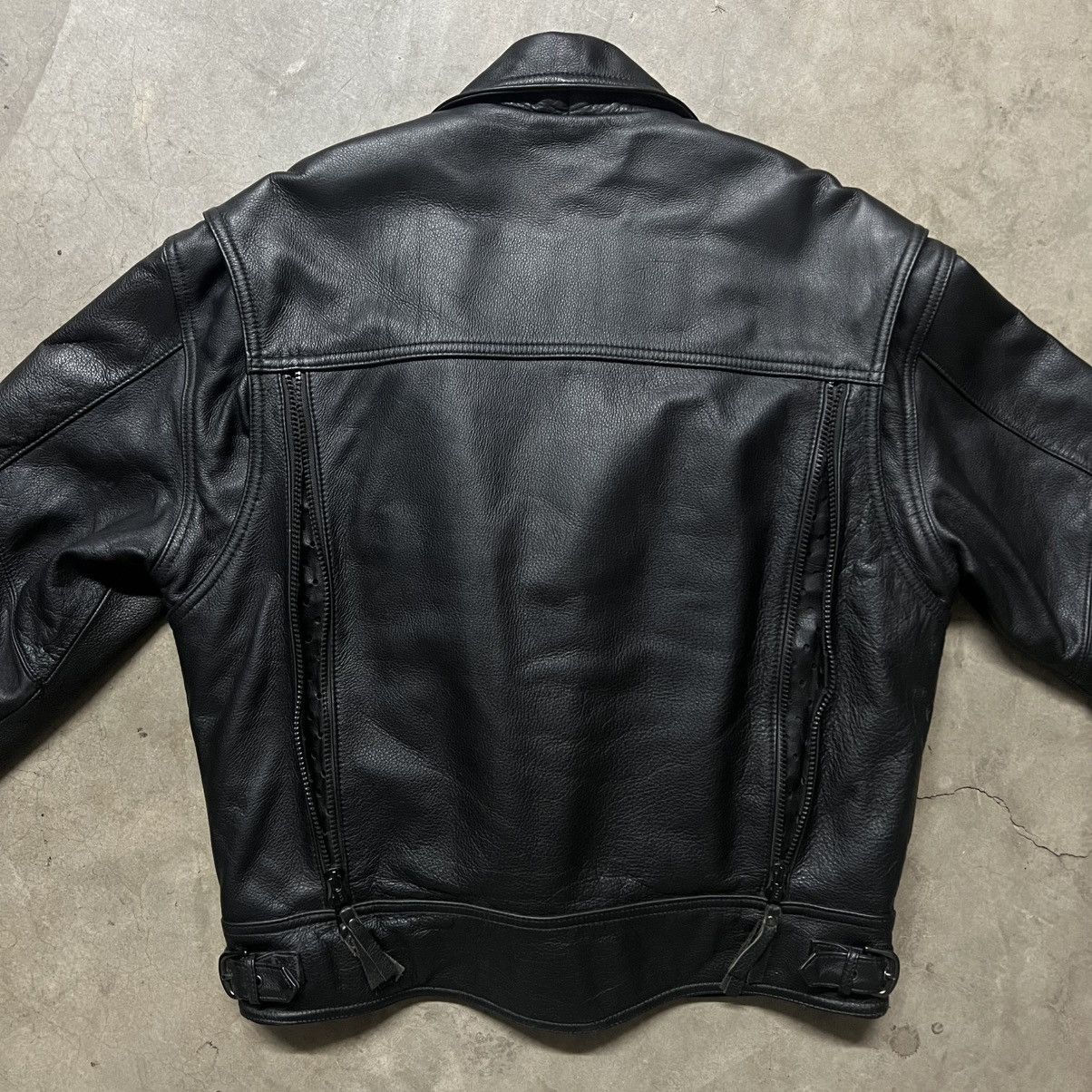Harley Davidson × Vintage Harley Davidson “Conceal Carry” Motorcycle Leather Jacket Size US S / EU 44-46 / 1 - 7 Thumbnail