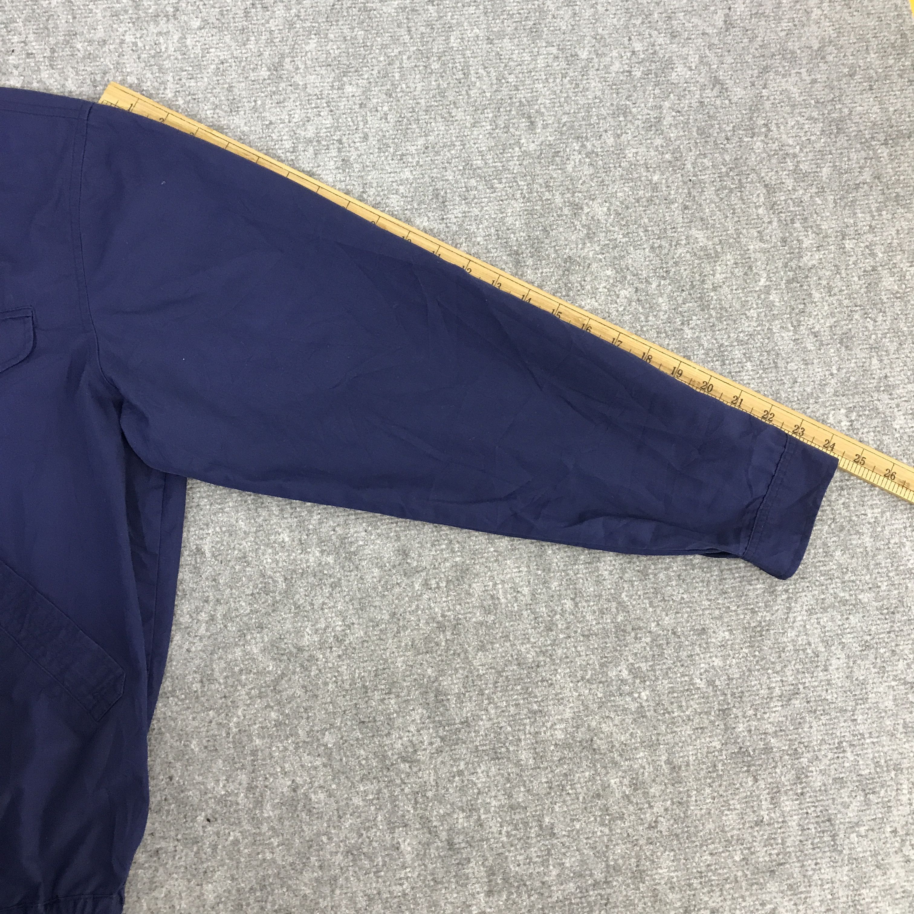 Japanese Brand VTG 90s HITACHI JAPAN BUIL CARE INDIGO JACKET Size US L / EU 52-54 / 3 - 7 Thumbnail