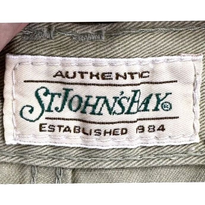 Vintage VINTAGE St Johns Bay Jeans Straight Womens 12 Tan High Rise Denim Pants NEW Size 34" / US 12 / IT 48 - 3 Thumbnail