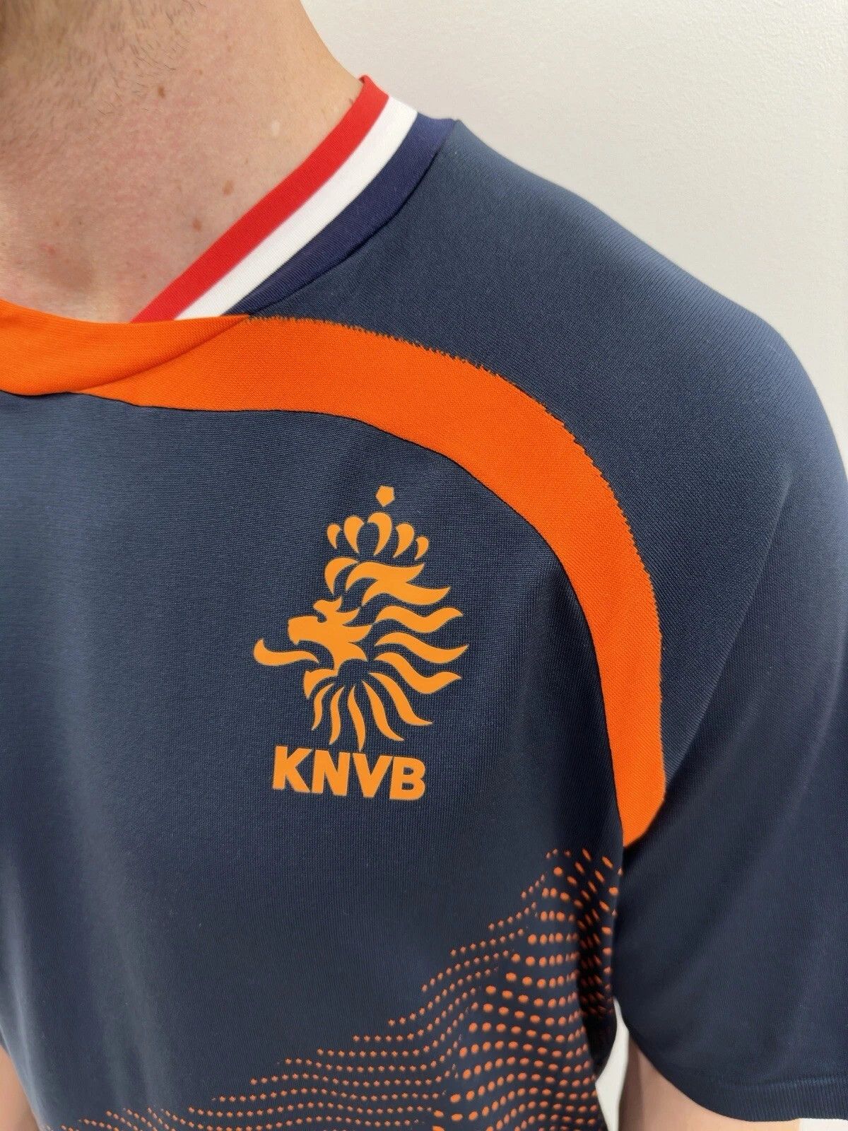 Nike National Netherlands 2008 2009 Training Jersey Soccer Size US L / EU 52-54 / 3 - 6 Thumbnail