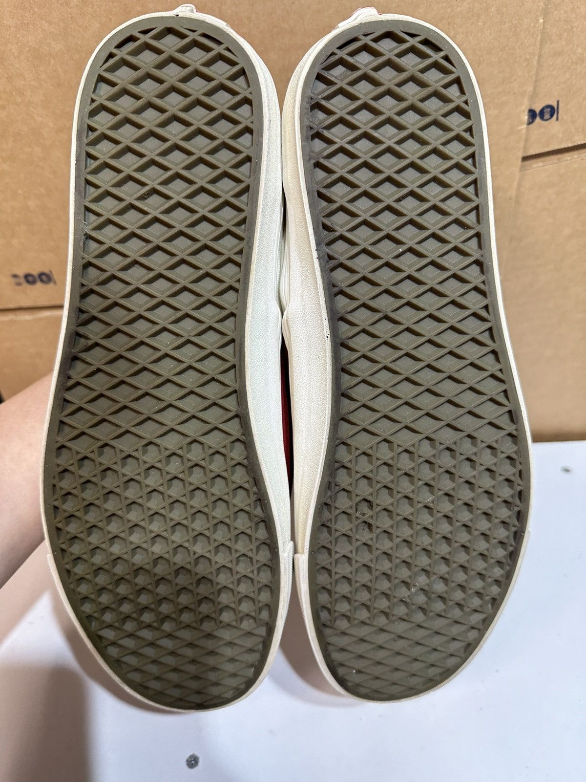 Vans Vans Vault OG Slip On LX Red Dahlia Size US 13 / EU 46 - 6 Thumbnail