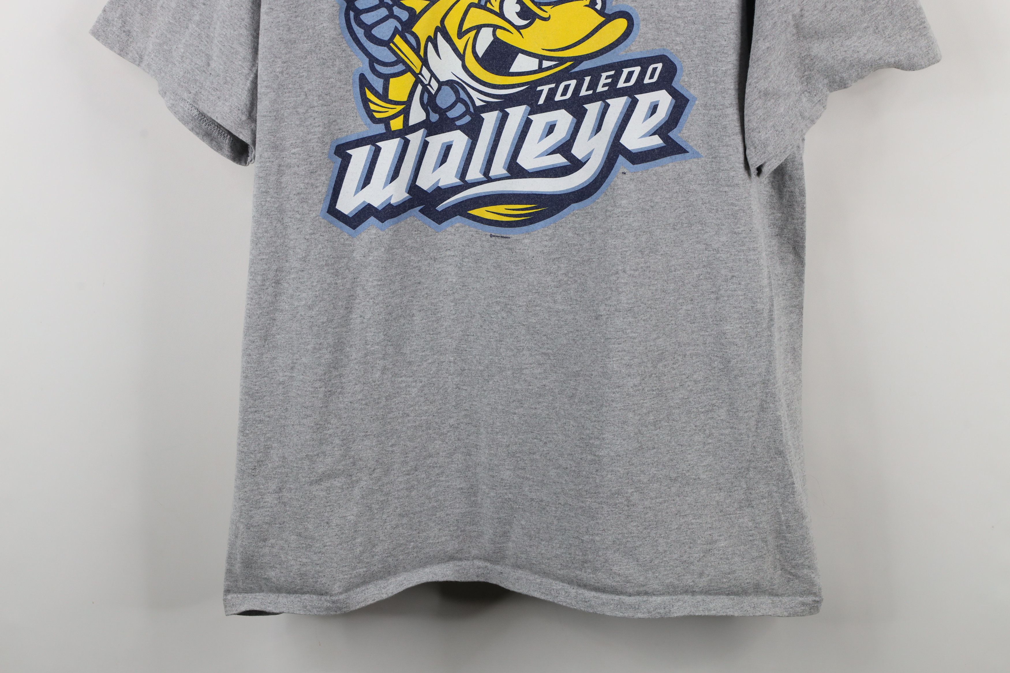 Vintage Vintage League Hockey Toledo Walleye Short Sleeve T-Shirt Size US XL / EU 56 / 4 - 3 Thumbnail