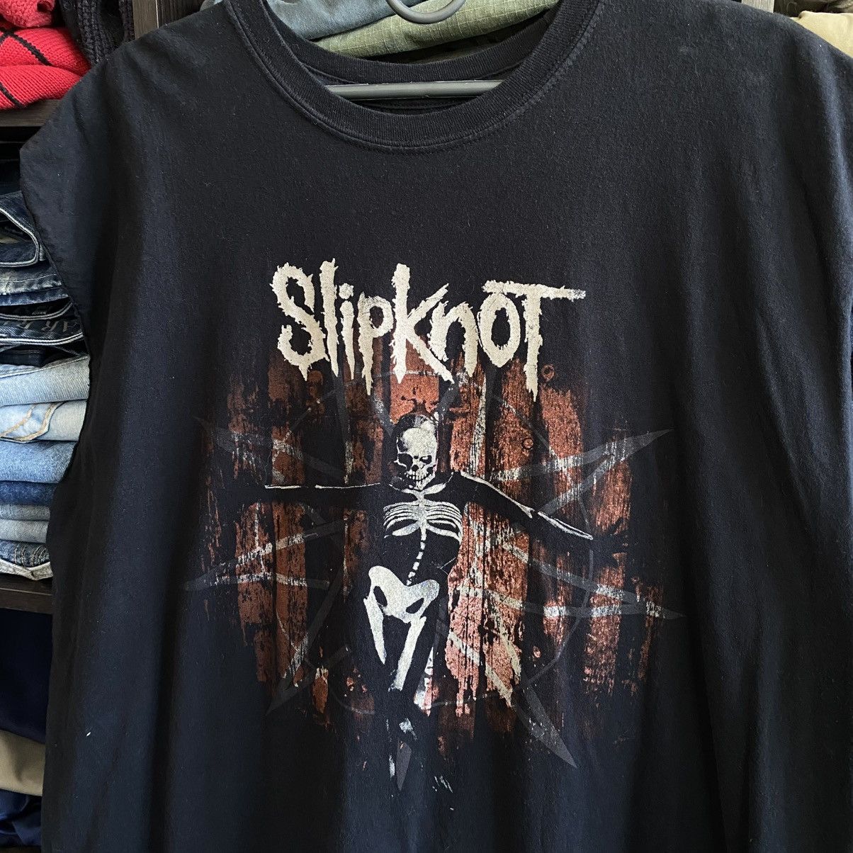 Band Tees Vintage Slipknot Big Logo Graphic 00’s band Sleeveless Size US XXL / EU 58 / 5 - 2 Thumbnail