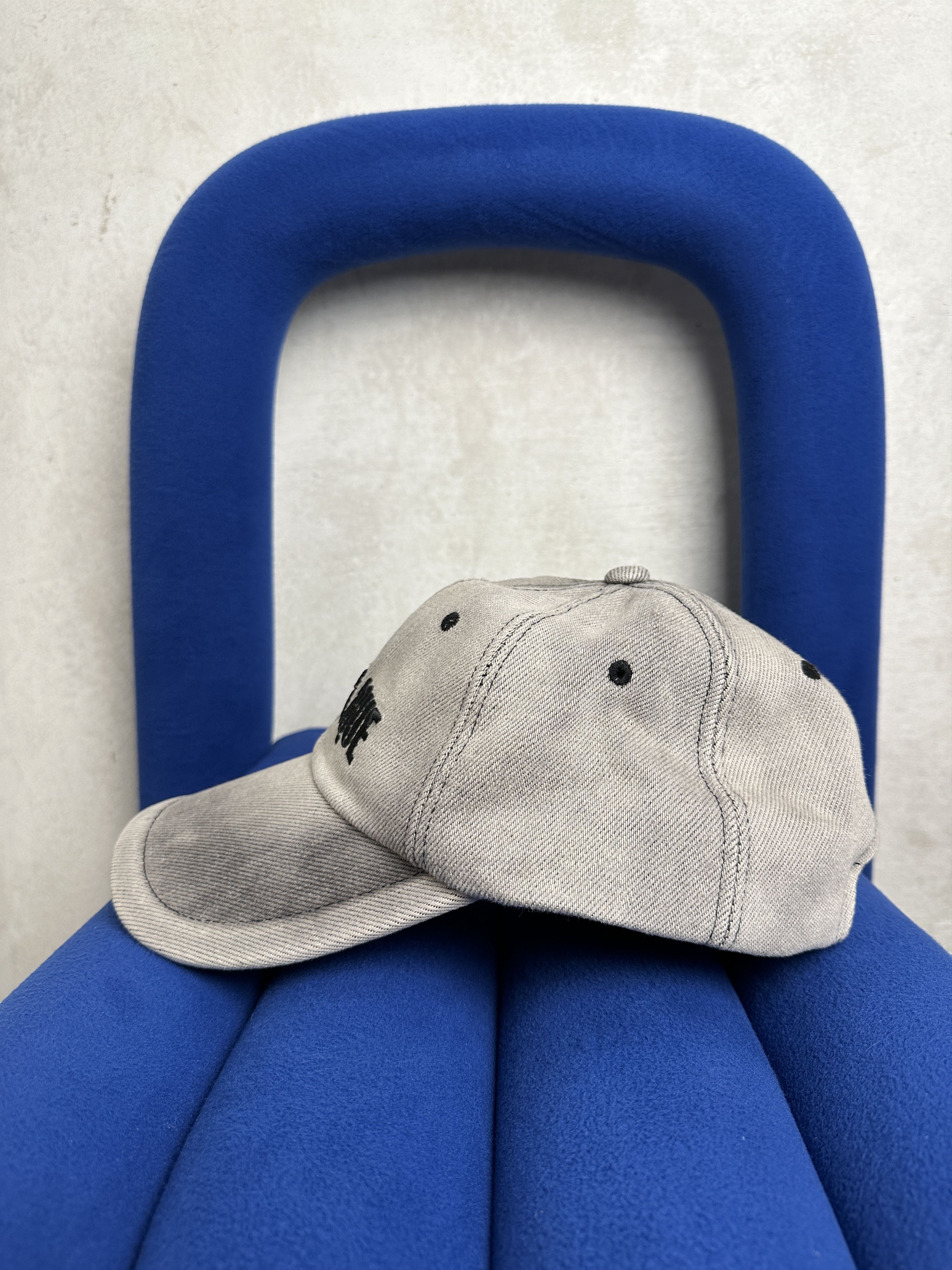 Juun.J JUUN.J Gray 'Complique' Cap Size ONE SIZE - 2 Thumbnail