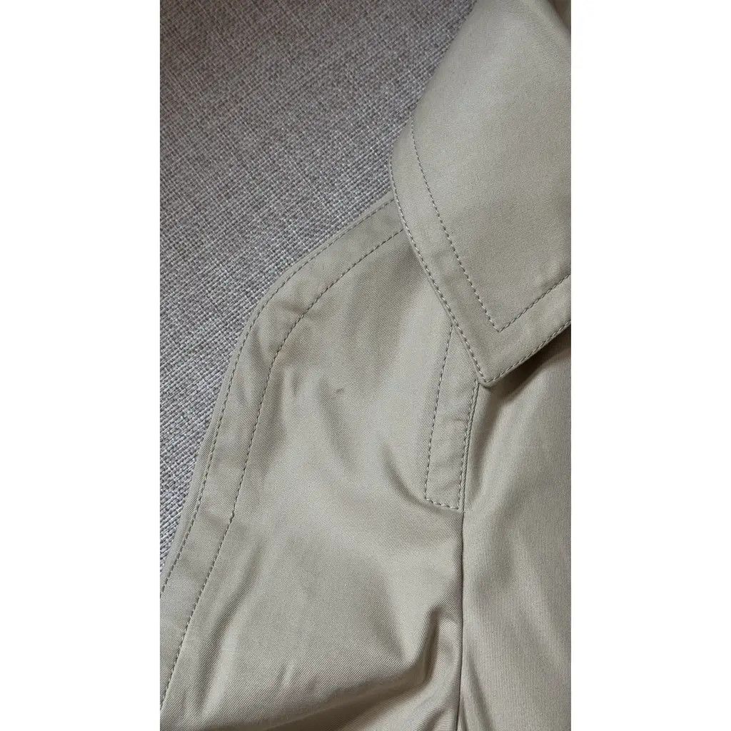 Gucci Gucci Beige Cotton Studded Logo Waist Belt Trench Coat IT40 Size S / US 4 / IT 40 - 3 Thumbnail
