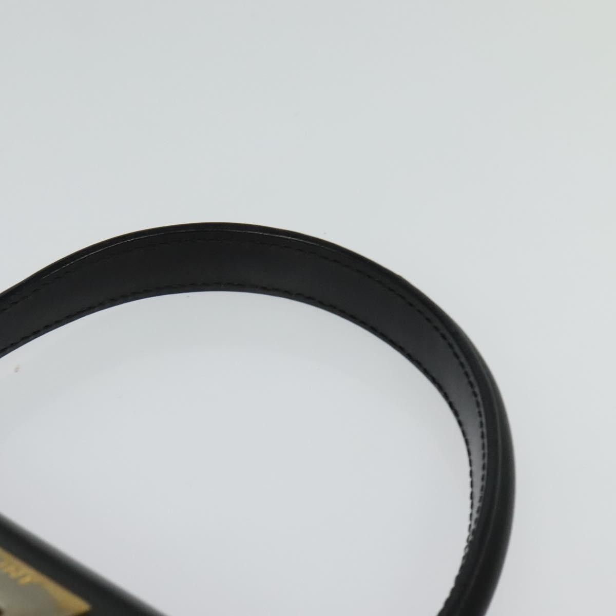 Celine CELINE Hand Bag Leather Black Gold Size ONE SIZE - 8 Thumbnail