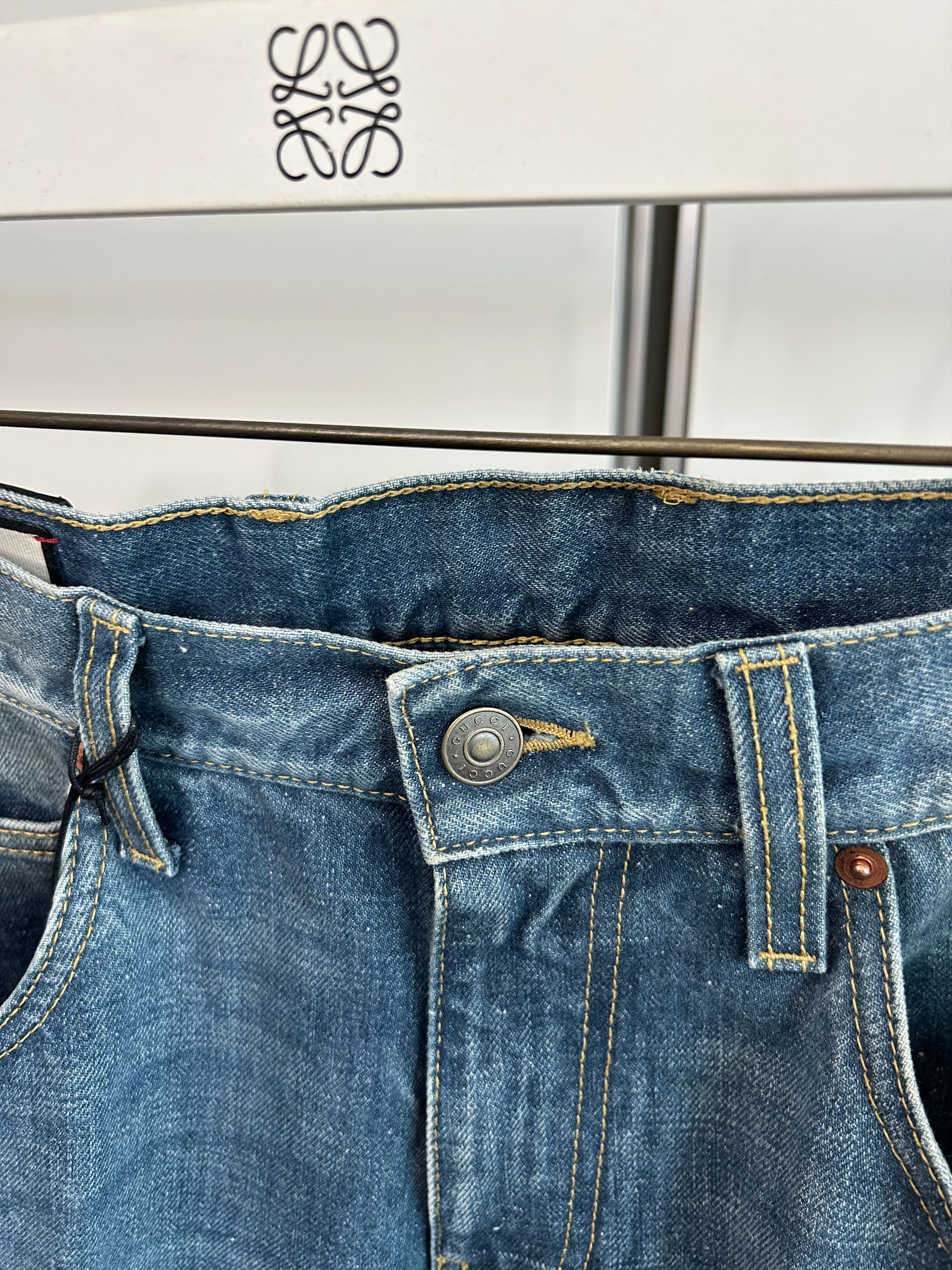 Gucci GUCCI Washed Flared Denim Size US 33 - 6 Thumbnail
