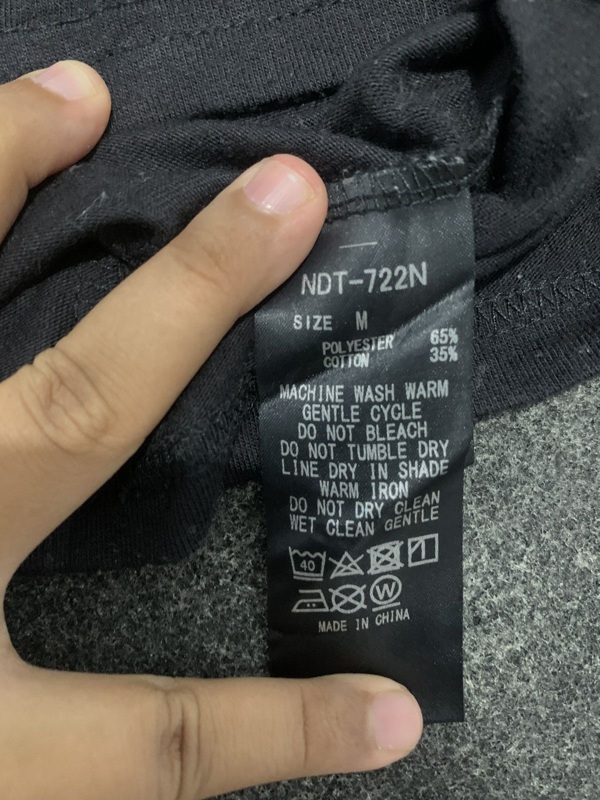 Number (N)ine NUMBER (N)INE DENIM Box Logo V-Neck Tee Size US M / EU 48-50 / 2 - 5 Thumbnail
