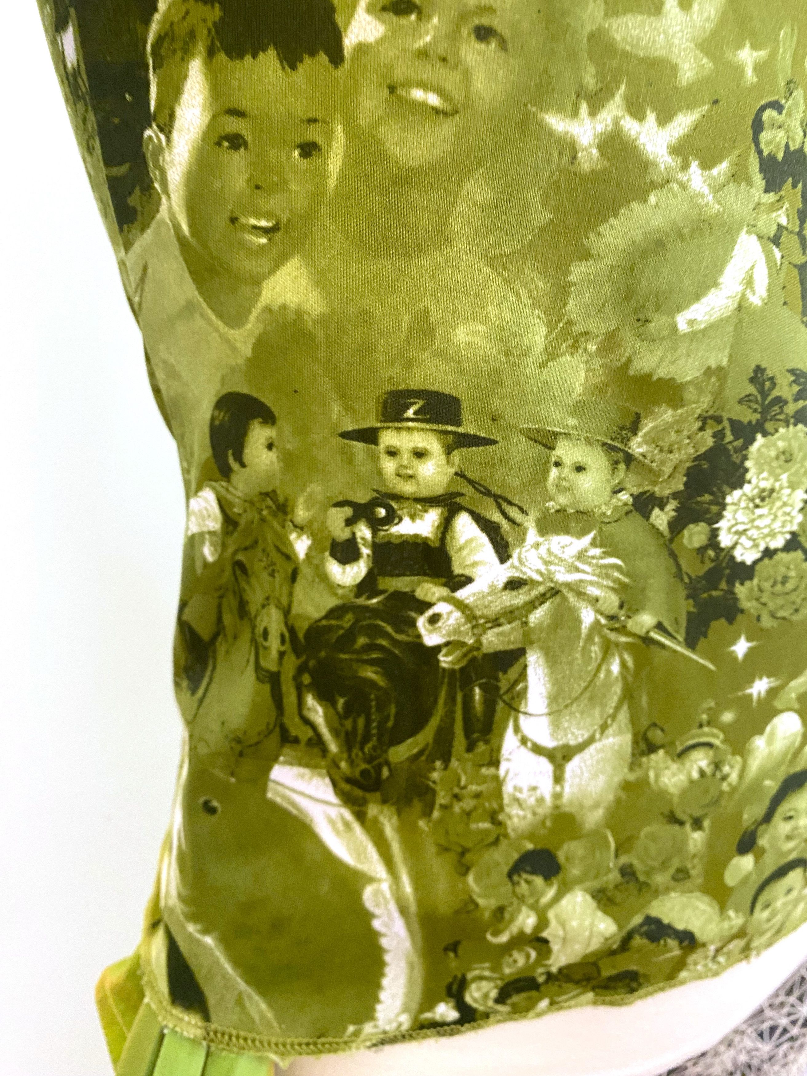 Jean Paul Gaultier Jean Paul Gaultier Chinese Children Baby Propaganda Top Size S / US 4 / IT 40 - 3 Thumbnail