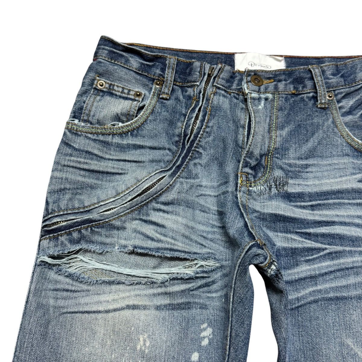 Devilock Vintage Devilock Distressed Denim Jeans Size US 30 / EU 46 - 5 Thumbnail