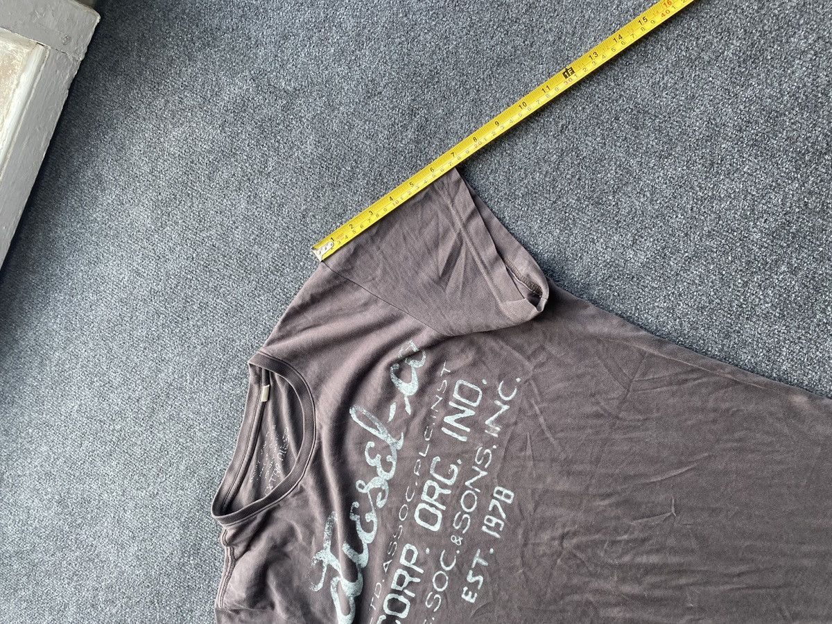 Diesel 🔥Opium Punk Diesel Brown gothic emo T shirt tee men M Size US M / EU 48-50 / 2 - 8 Thumbnail
