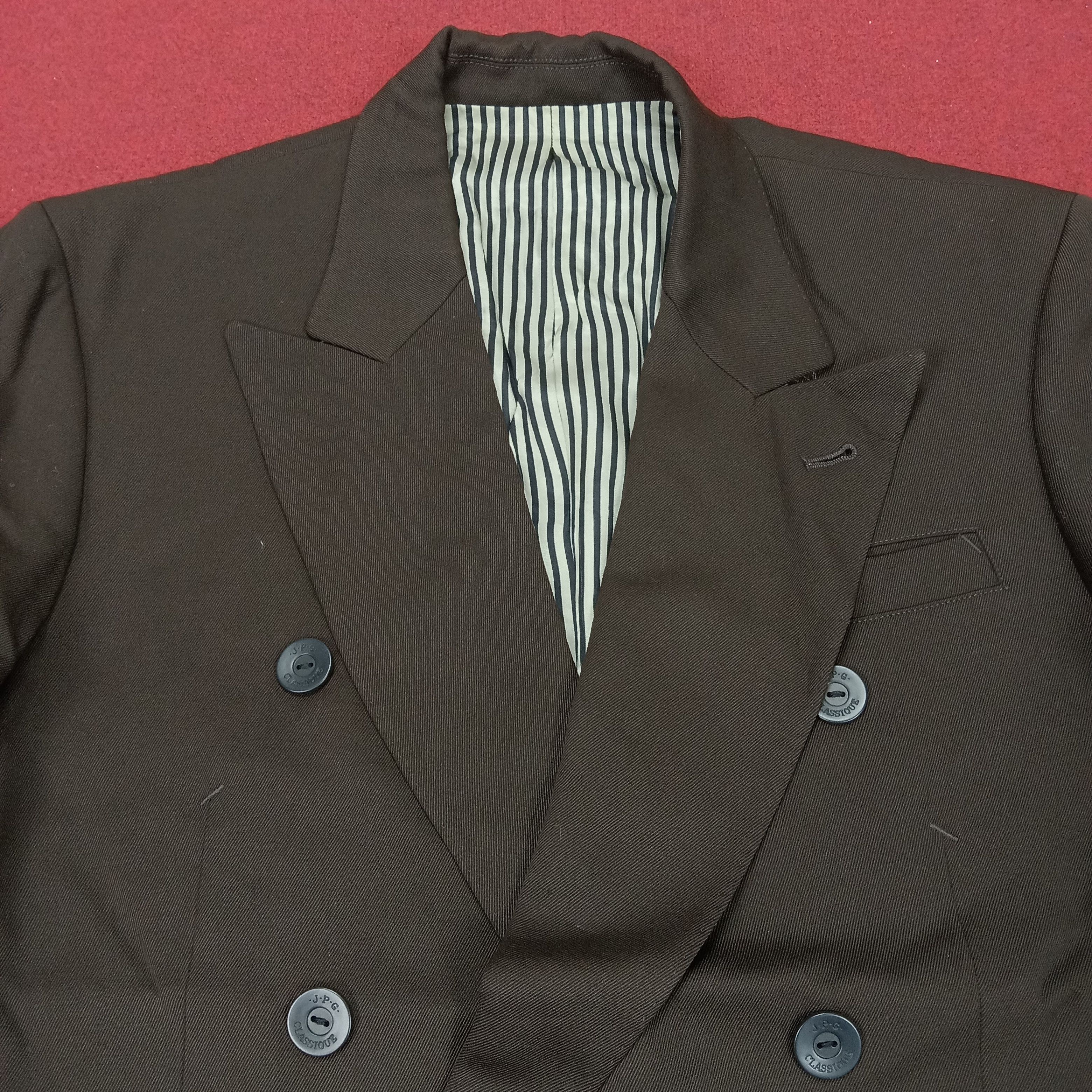 Jean Paul Gaultier × Vintage Jean Paul Gaultier Formal Office Working Style Blazer Size 40R - 3 Thumbnail