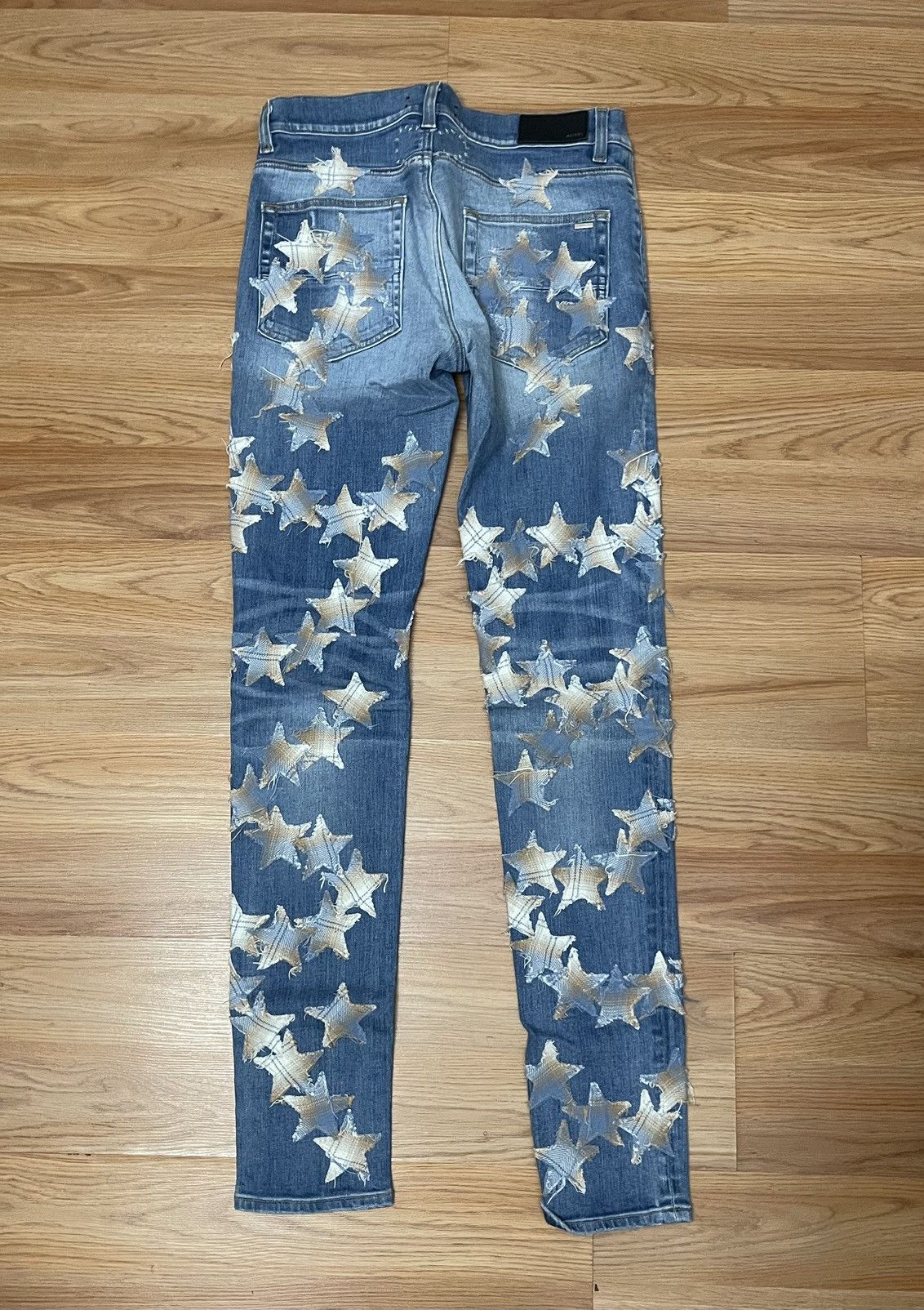 Amiri Amiri x Chemist Denim Star Patch 70’s Indigo Size US 31 - 6 Thumbnail