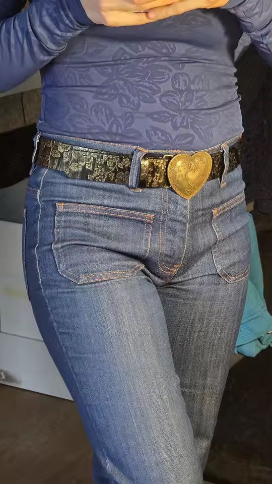 Japanese Brand 112 cm Heart Buckle Belt – PU Leather Size ONE SIZE - 1 Thumbnail