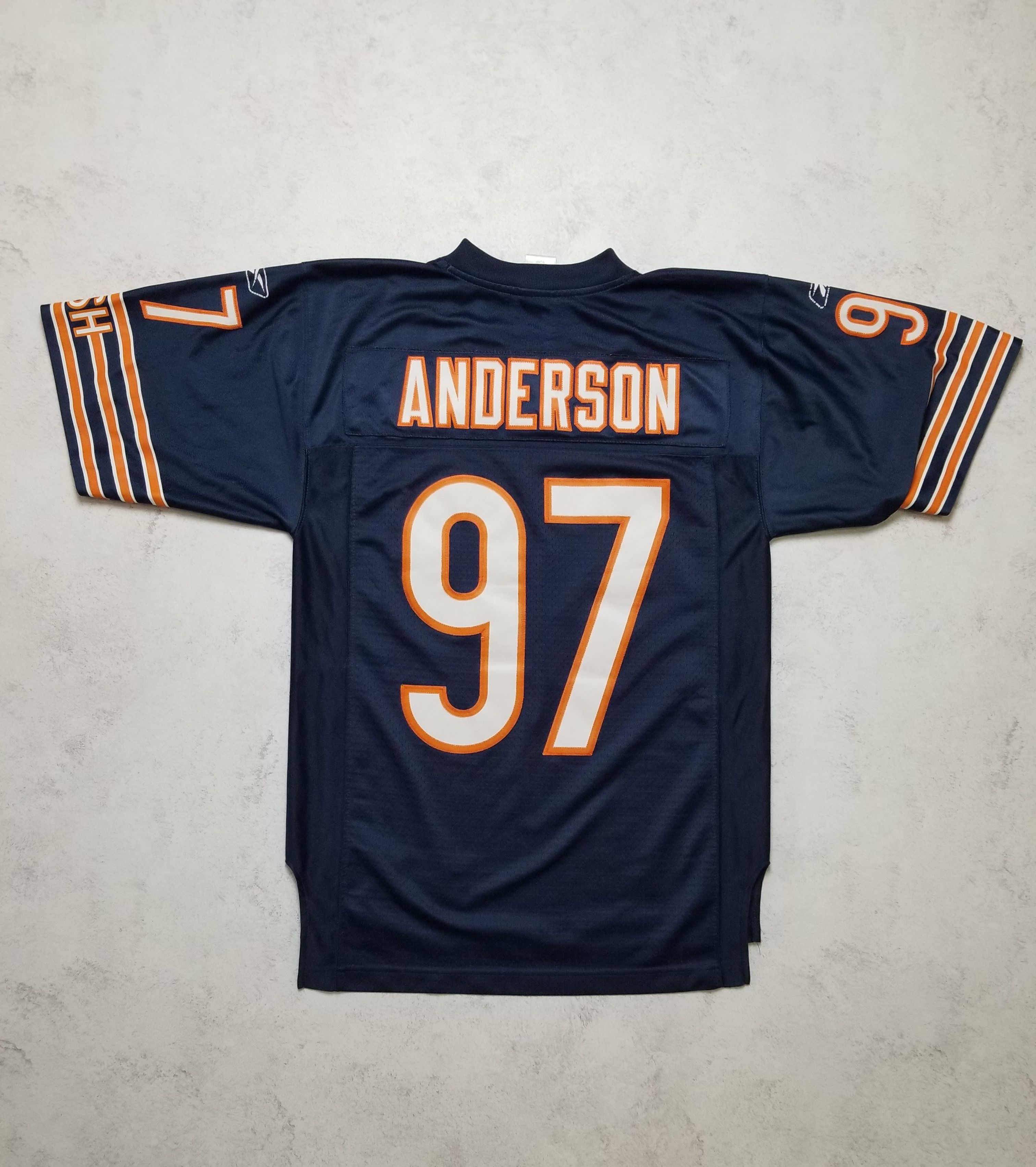 Reebok Chicago Bears Anderson #97 Embroidered NFL Football Jersey Size US S / EU 44-46 / 1 - 2 Thumbnail