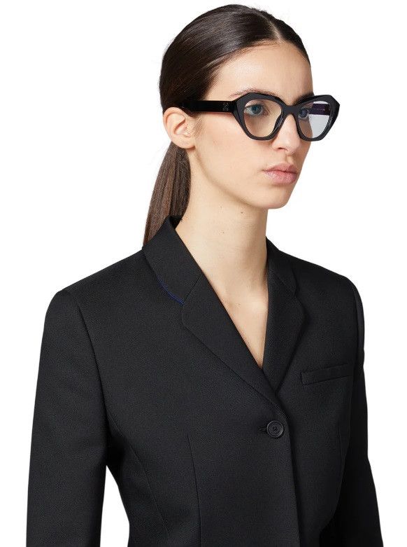 Off-White Off-White STYLE 43 Eyeglasses OERJ043 1000 NEW AUTHENTIC Size ONE SIZE - 9 Thumbnail