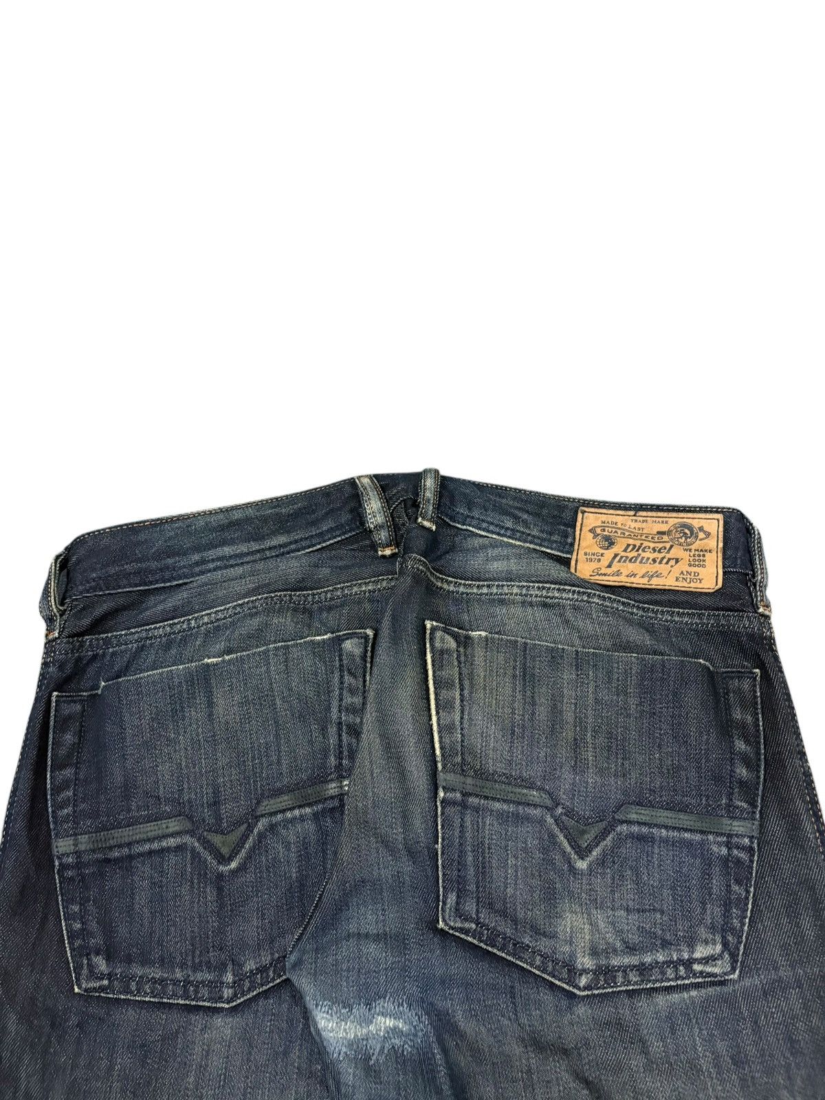 Diesel Vintage Diesel Zatiny Button Fly Mud Wash Flare Jeans Size US 35 - 4 Thumbnail