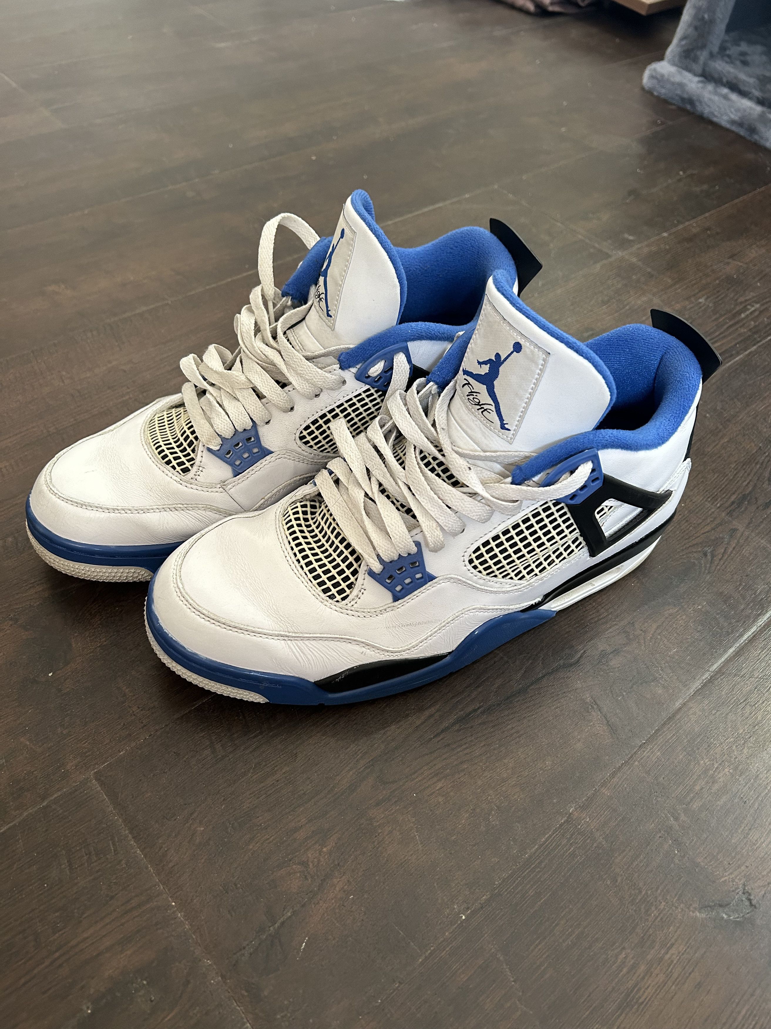 Jordan Brand Size 12 - Jordan 4 Retro Mid Motorsports Size US 12 / EU 45 - 1 Thumbnail