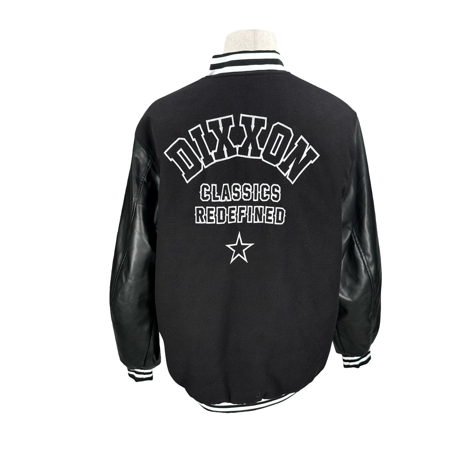 Dixxon Dixxon Flannel Redefined Varsity Jacket Men XL Black Pocket Size US XL / EU 56 / 4 - 5 Thumbnail