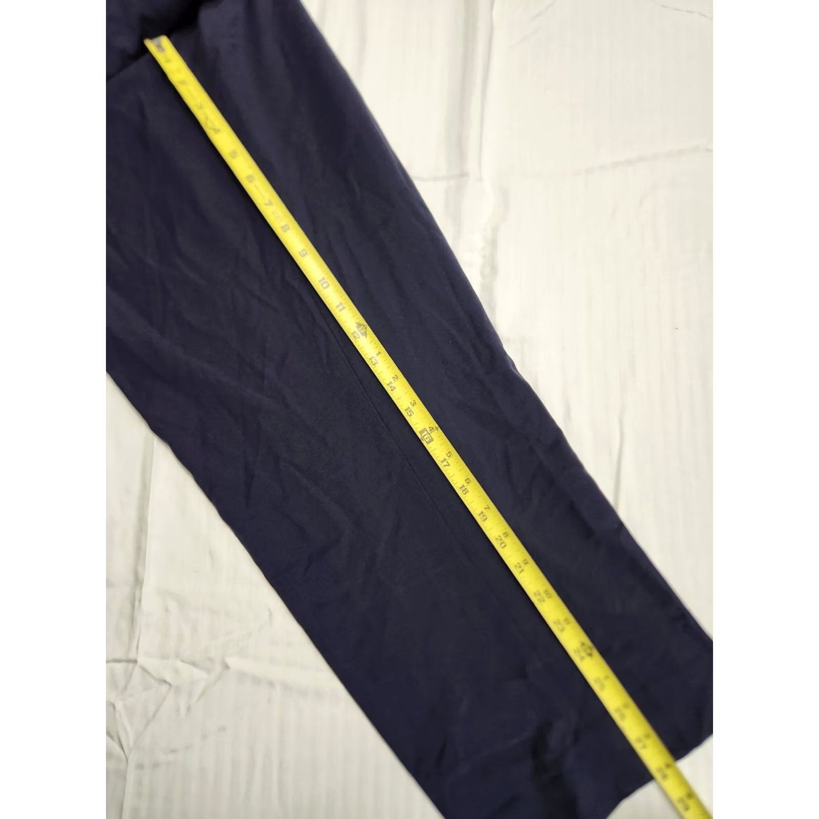 Lands' End VINTAGE Lands' End American Airlines Slacks Navy 42 X 28 Men Pants Polyester Blend NWT Size US 42 / EU 58 - 3 Thumbnail