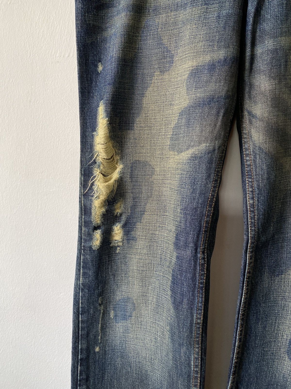 JACKROSE Japanese Brand Jack Rose Distressed Denim Size US 32 / EU 48 - 6 Thumbnail