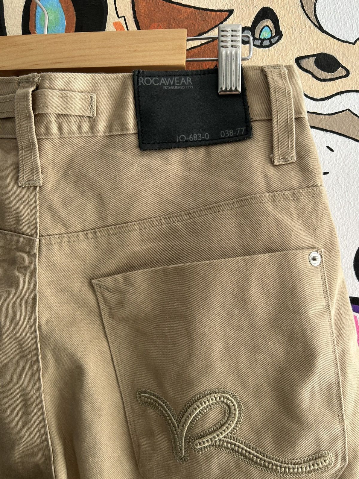 Rocawear × Vintage Rocawear Beige Jorts Size US 28 / EU 44 - 3 Thumbnail