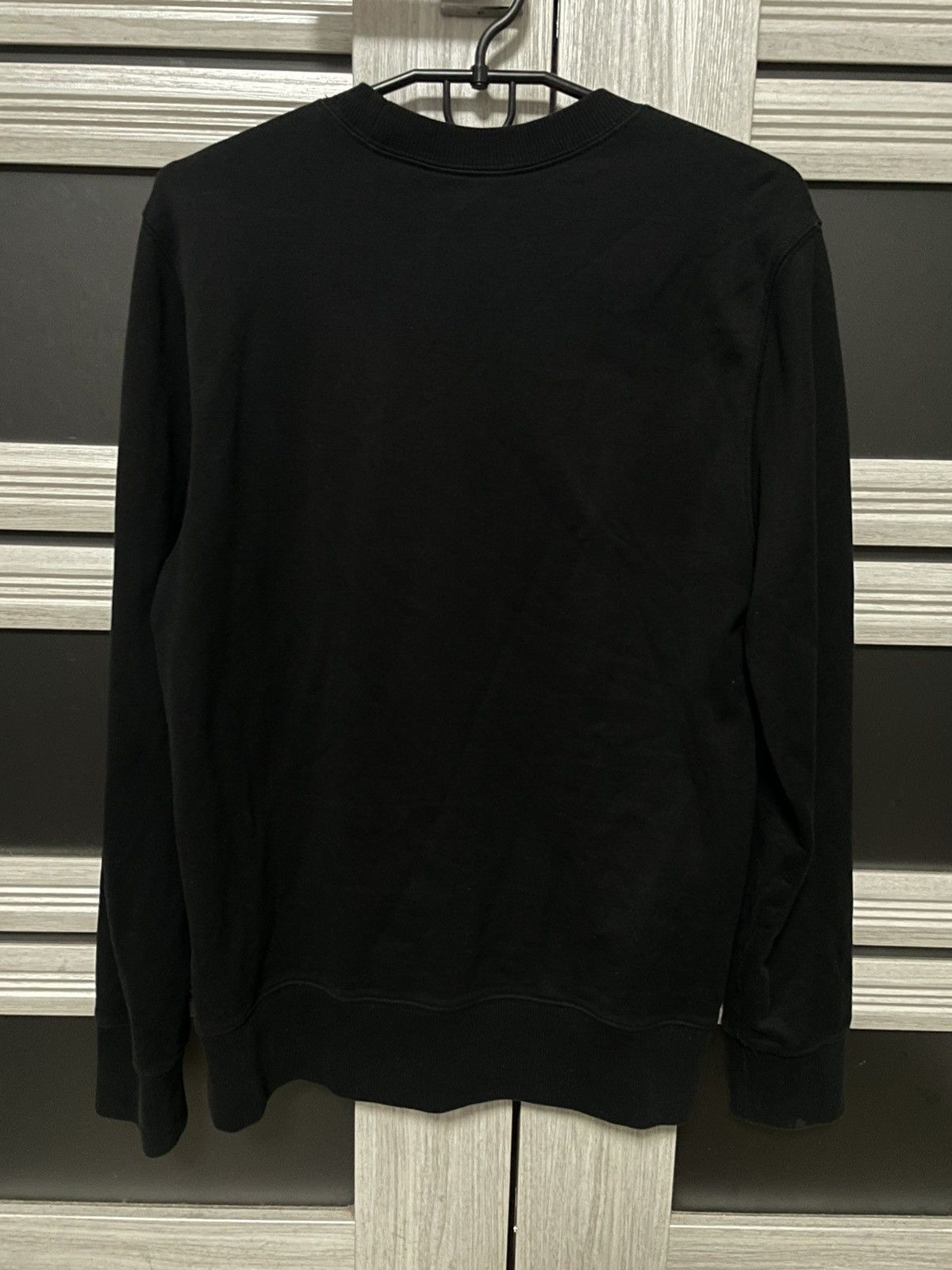Adidas × Japanese Brand × Yohji Yamamoto Yohji Yamamoto Y3 Adidas Sweatshirt Crewneck Black Logo Size US M / EU 48-50 / 2 - 9 Thumbnail