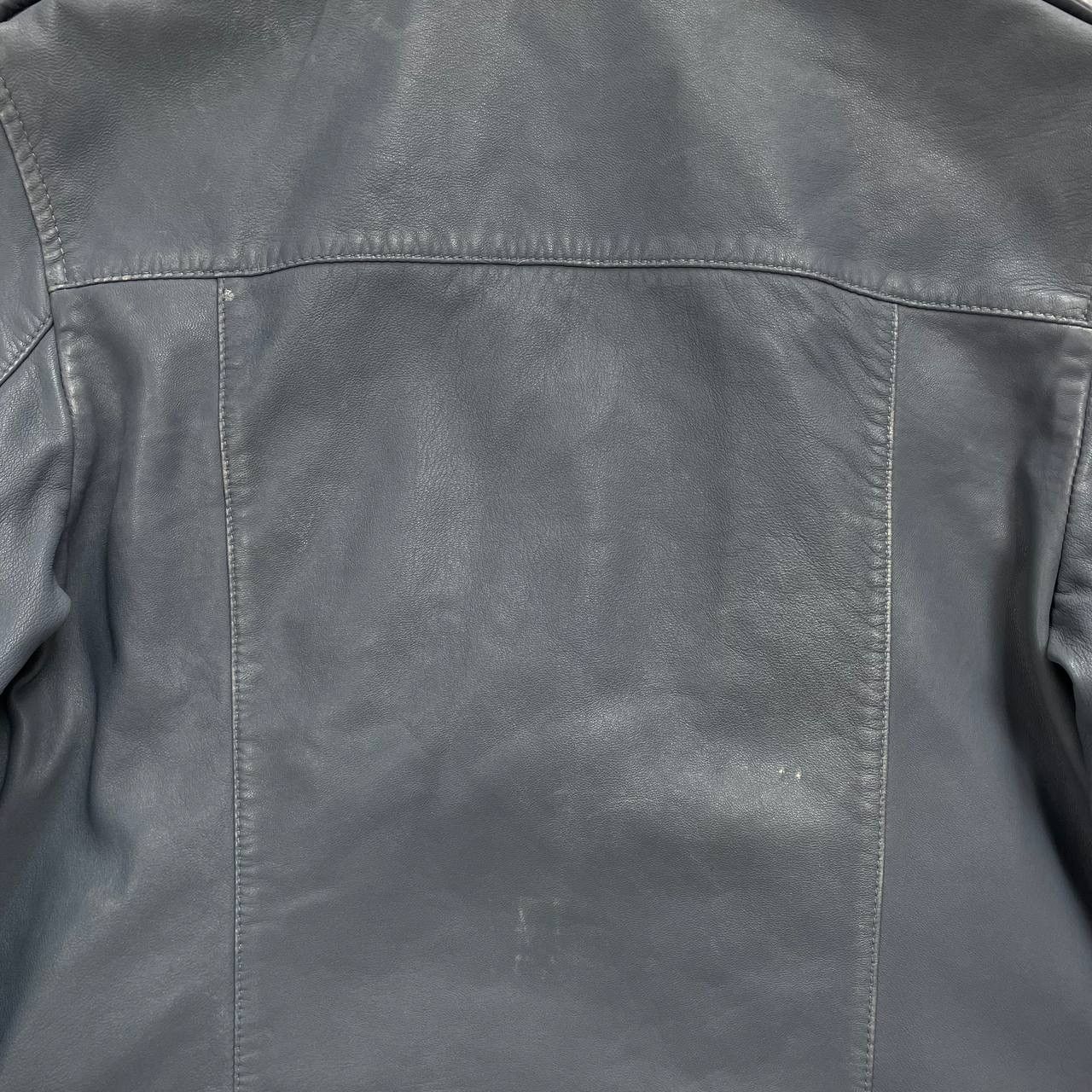 Allsaints Allsaints Fern Biker Leather Jacket Women’s Blue Size EU 38 Size M / US 6-8 / IT 42-44 - 21 Thumbnail