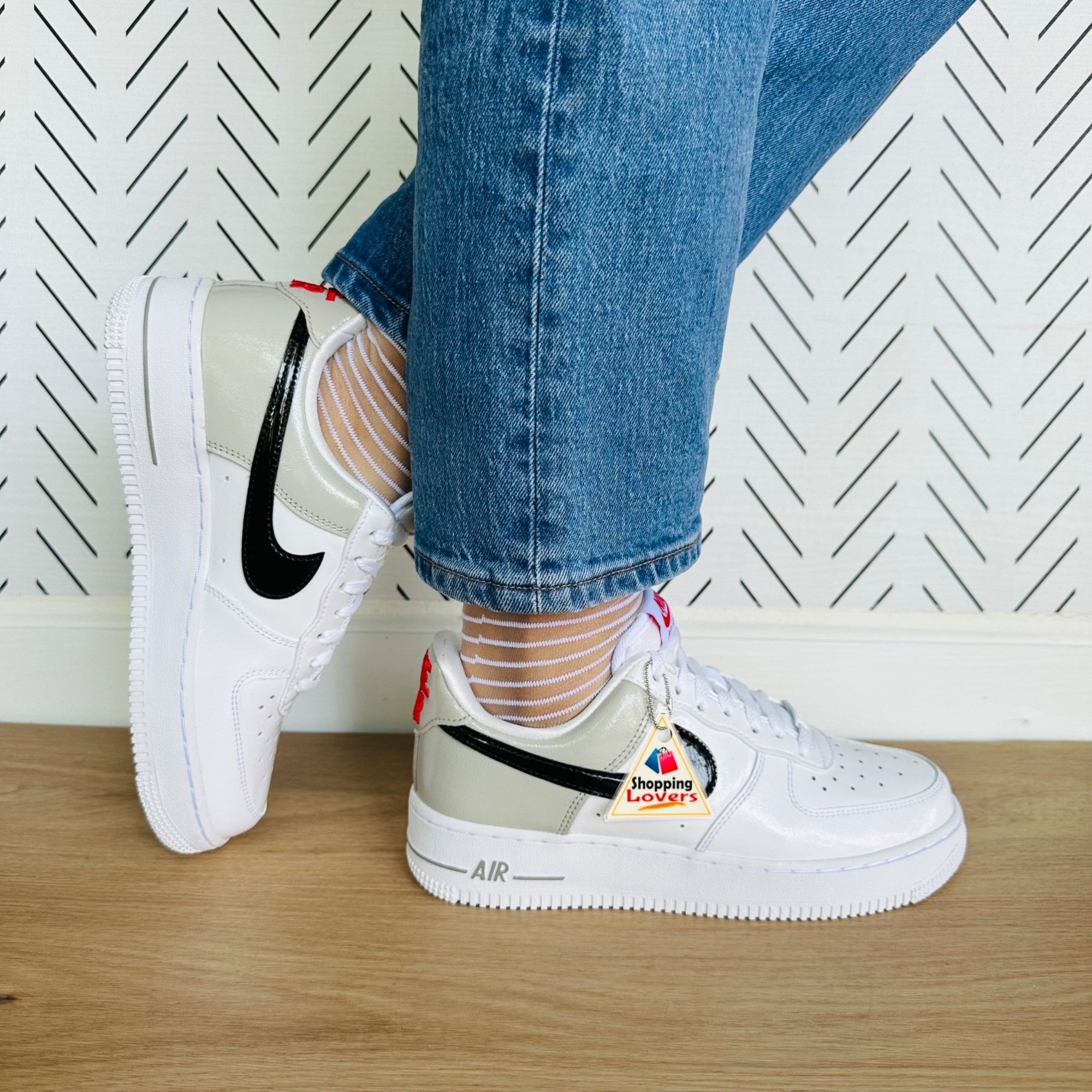 ❤️Nike Air Force 07 ESS Women Retro Shoes White Paten