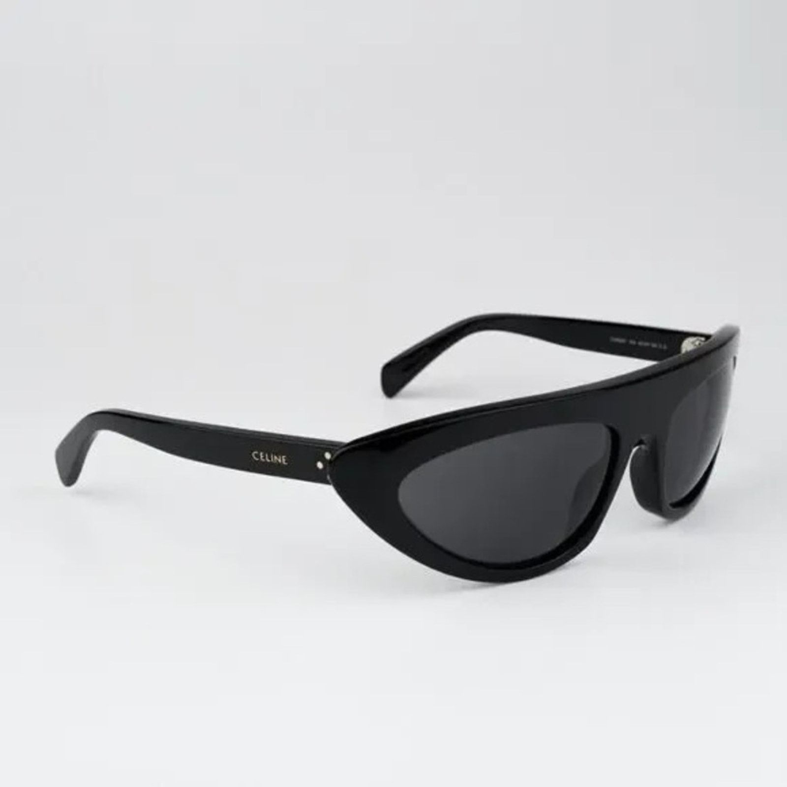 Celine New! Celine CL40261I 01A Glossy Black Sunglasses, Authentic Size ONE SIZE - 5 Thumbnail
