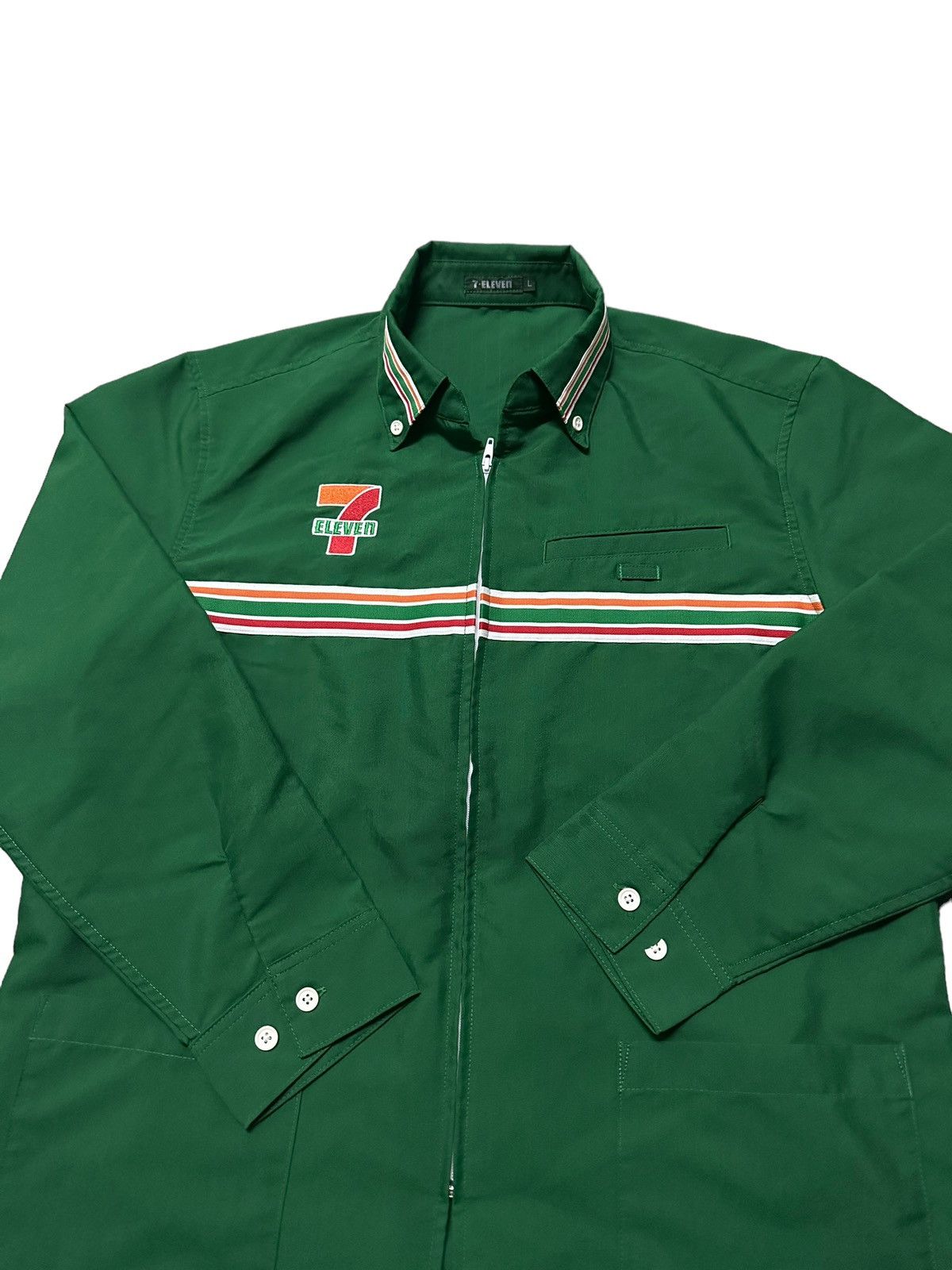 Vintage Vintage staff uniform 7 eleven shirts limited Size US L / EU 52-54 / 3 - 3 Thumbnail