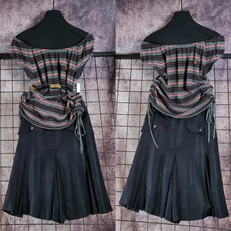 Burberry Burberry Women's Striped Cashmere Blend Knit Top Size M / US 6-8 / IT 42-44 - 1 Thumbnail