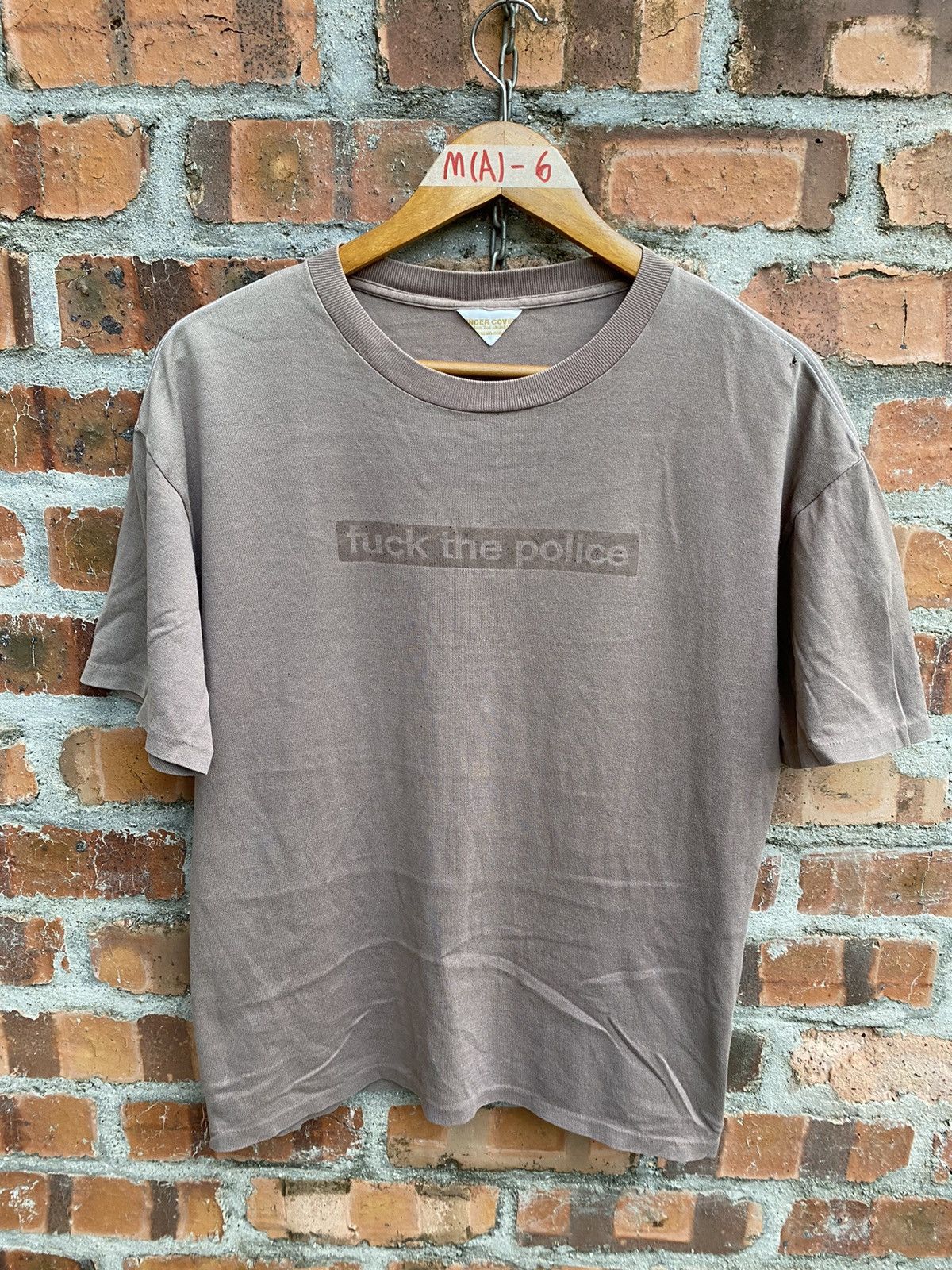 Undercover SS98 Riot Fuck the police tee Size US M / EU 48-50 / 2 - 2 Thumbnail