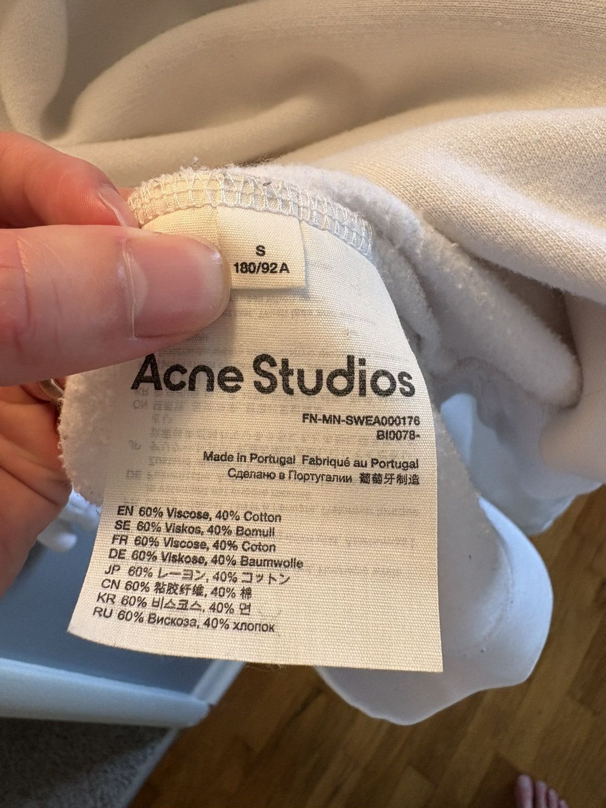 Acne Studios Logo Band Crewneck Sweatshirt Size US S / EU 44-46 / 1 - 4 Thumbnail