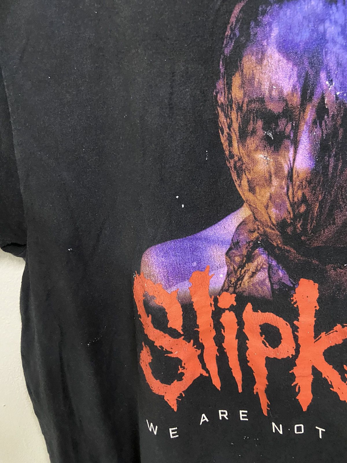Band Tees × Slipknot 💀Vintage Y2K Slipknot Rock Band T-Shirt Rare Retro Size US XL / EU 56 / 4 - 7 Thumbnail