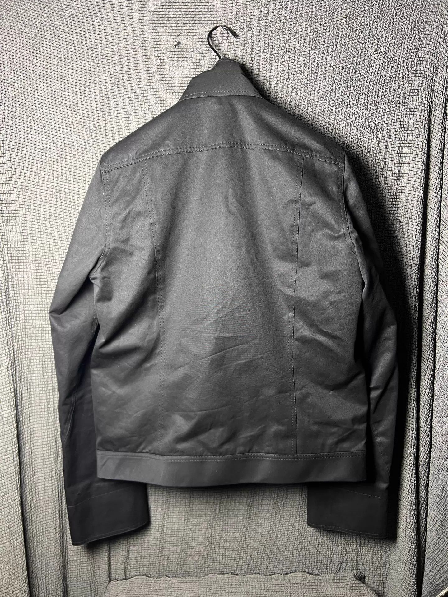 Rick Owens Rick Owens 17ss Stand Collar Admin Jacket 50 (Oversized) Size US M / EU 48-50 / 2 - 2 Thumbnail