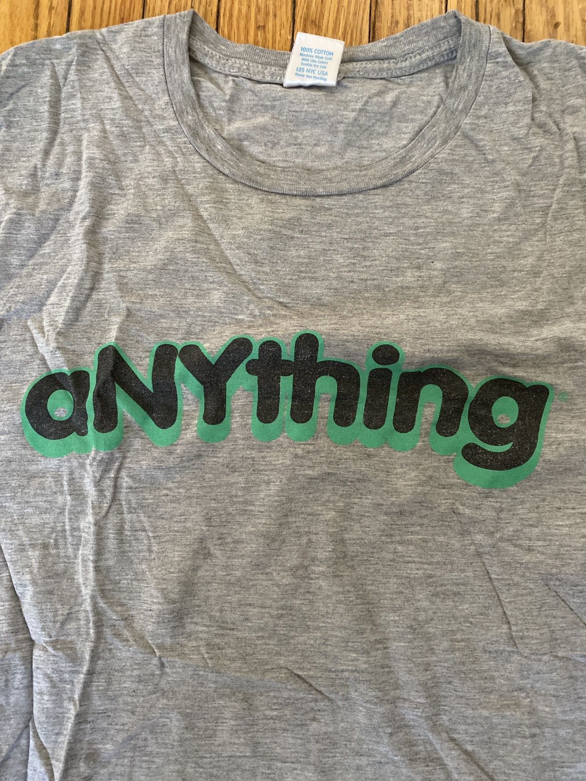 aNYthing Anything OG vintage Large classic logo shirt Size US L / EU 52-54 / 3 - 2 Thumbnail