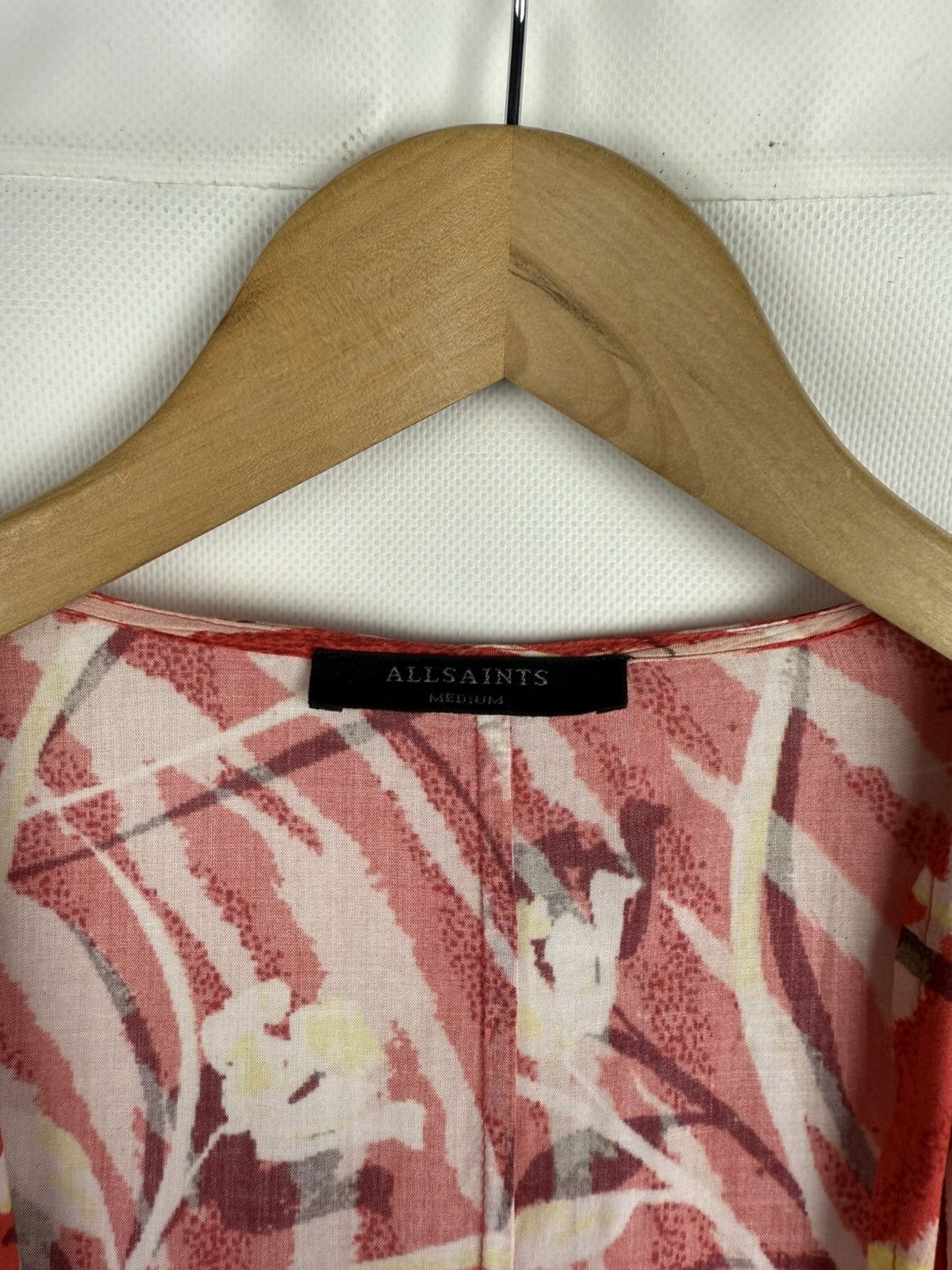 Allsaints Allsaints Marlow Kazuno Ladies Floral Pattern Wrap Dress Size M / US 6-8 / IT 42-44 - 10 Thumbnail