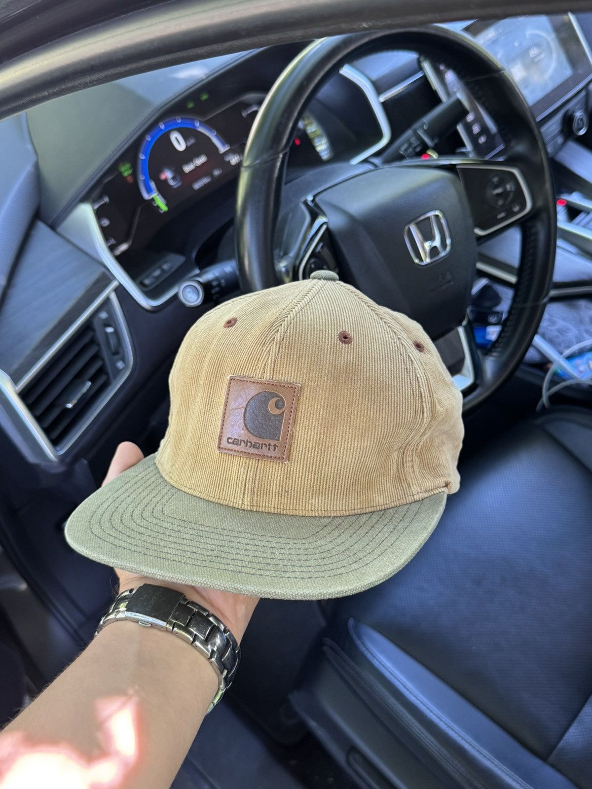 Carhartt Carhartt Starter beige corduroy cap olive gibson cap Size ONE SIZE - 1 Thumbnail