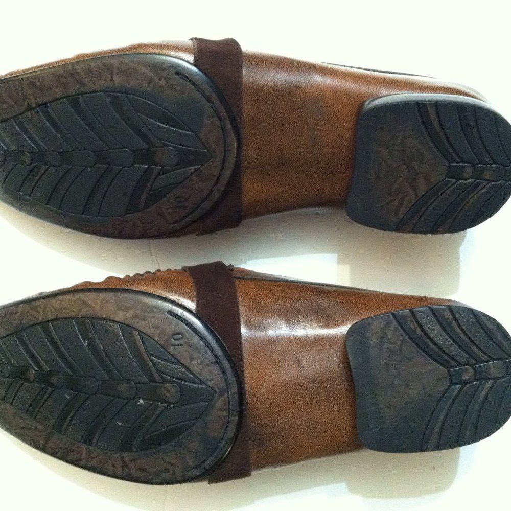 Robert Wayne ROBERT WAYNE MENS BROWN SLIP-ON DRESS SHOES SIZE: 10M Size US 10 / EU 43 - 7 Thumbnail