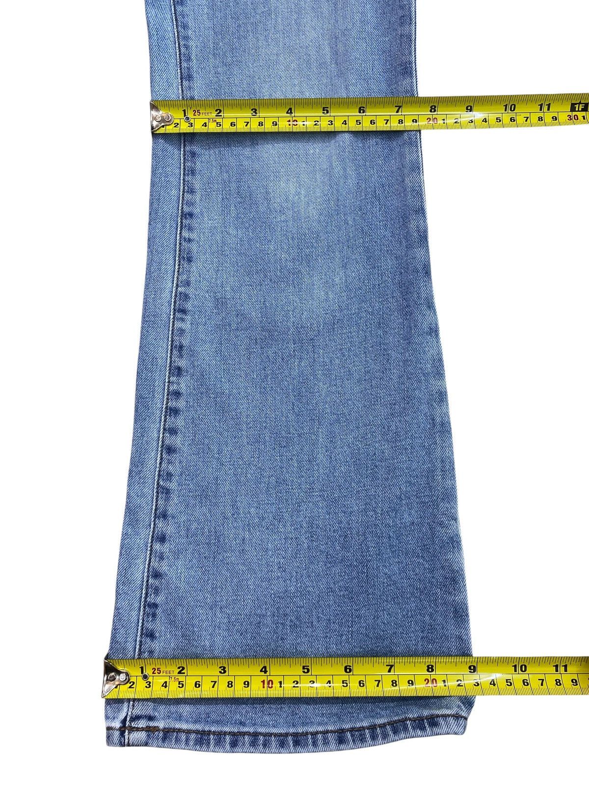 GU Gu Brand Faded Blue Wash Style Flare Jeans Size US 28 / EU 44 - 7 Thumbnail