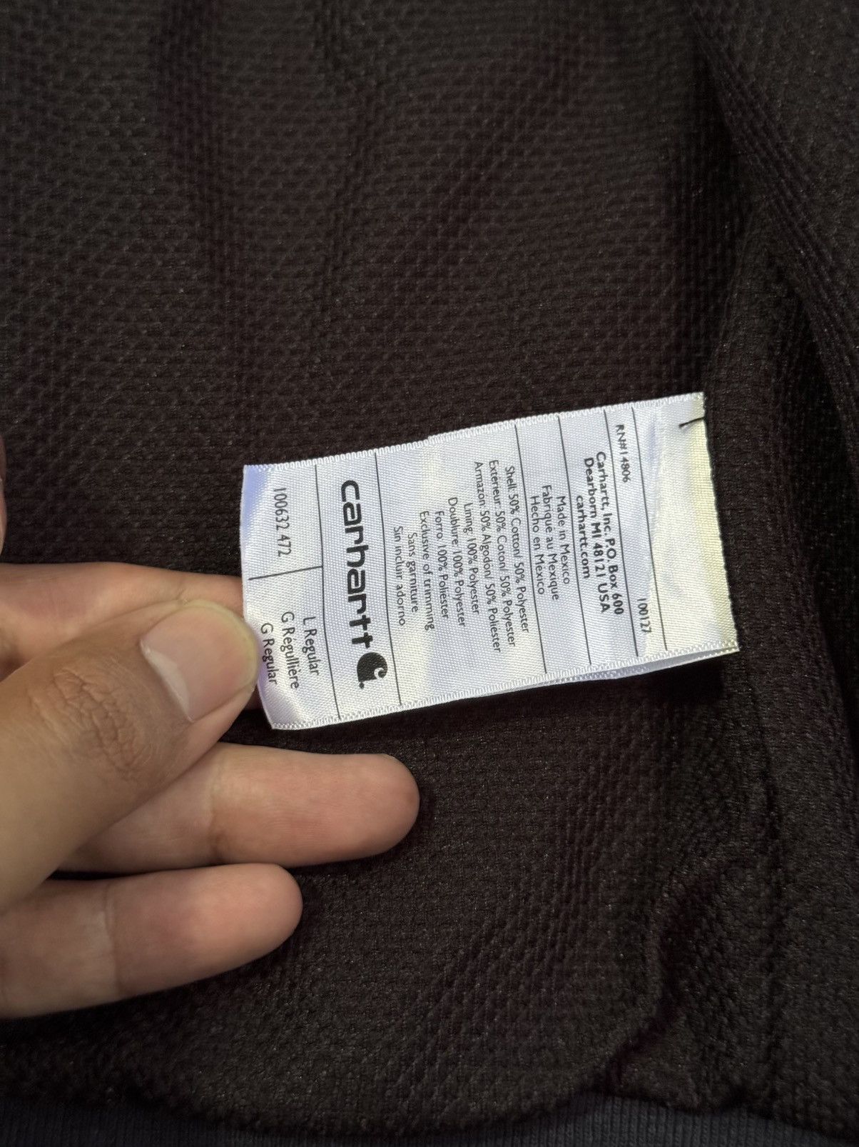 Carhartt Carhartt rain defender hoodies Size US L / EU 52-54 / 3 - 13 Thumbnail