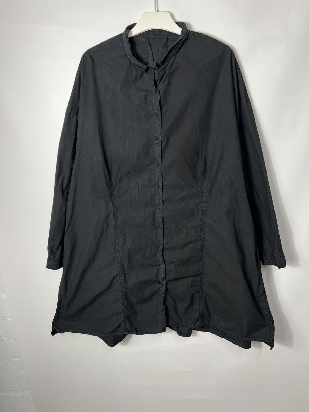 PAL OFFNER Designer Pal Offner Black One Size Shirt Dress Avant Garde Size ONE SIZE - 1 Thumbnail