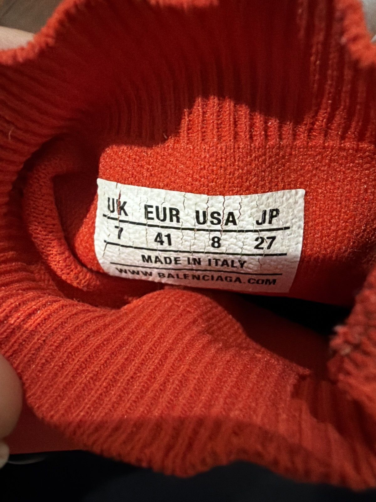 Balenciaga Balenciaga Speed Trainers Red Size US 8 / EU 41 - 5 Thumbnail