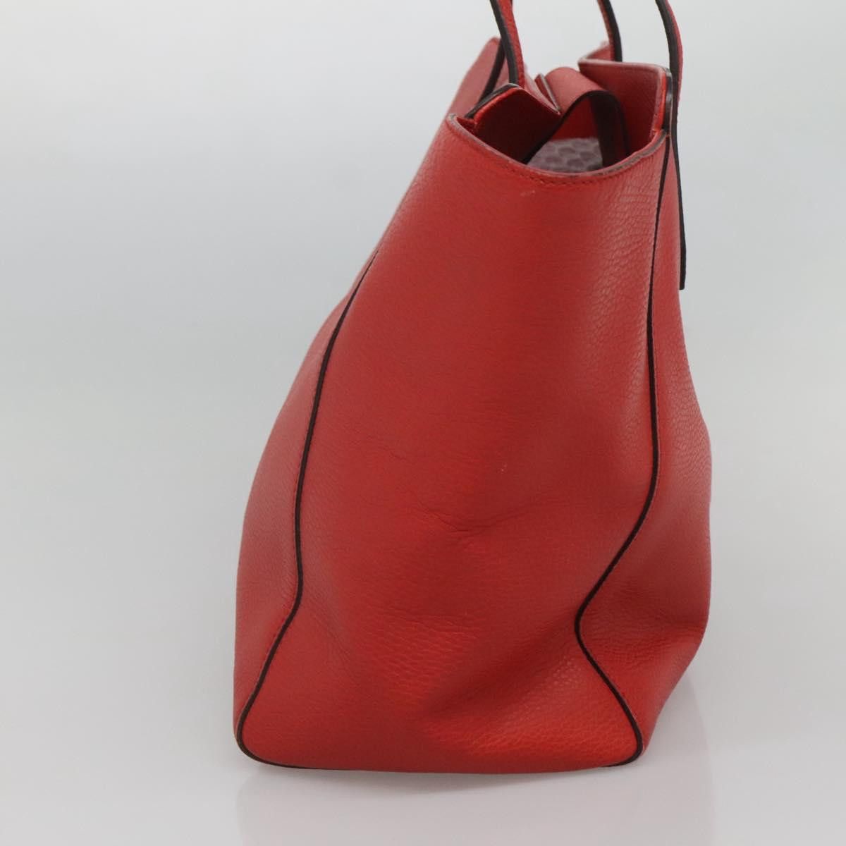 Gucci GUCCI Tote Bag Leather Red Gold Size ONE SIZE - 5 Thumbnail